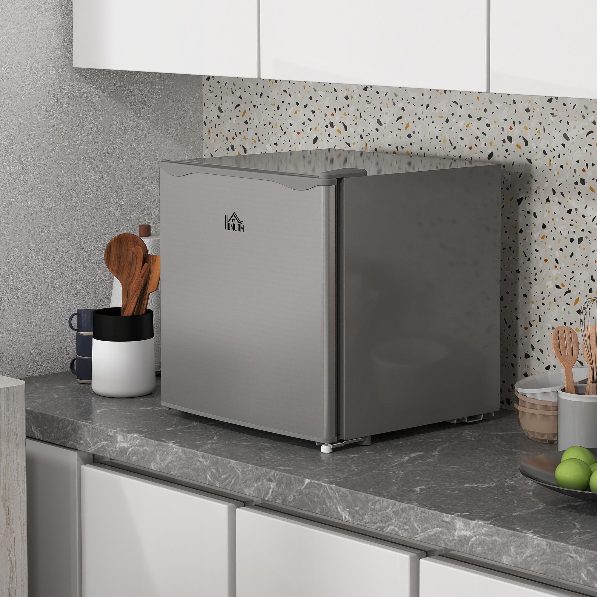 35 Liter Mini Freezer,- Gray — image 4