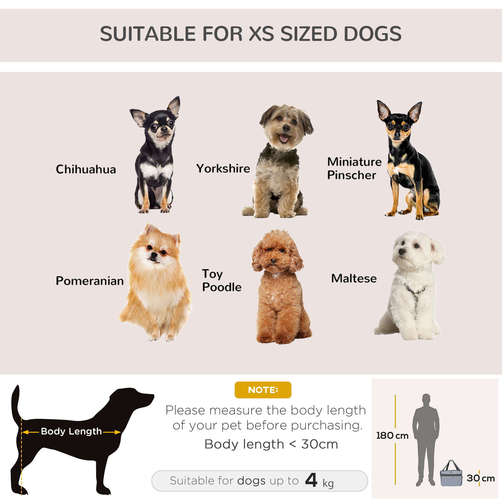 Pet Carrier Folding Bag Car Seat Cat Dog Puppy Kennel Portable Travel Cage Tote