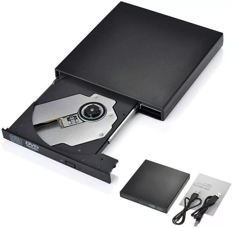 USB 3.0 External DVD CD Hard Disc Burner Player Reader Optical Drive PC Laptop — image 5