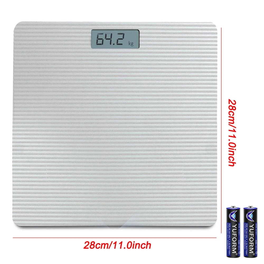 Digital Bathroom Scales 180KG Body Weight Weighing Scale Smart LED Electronic — image 2