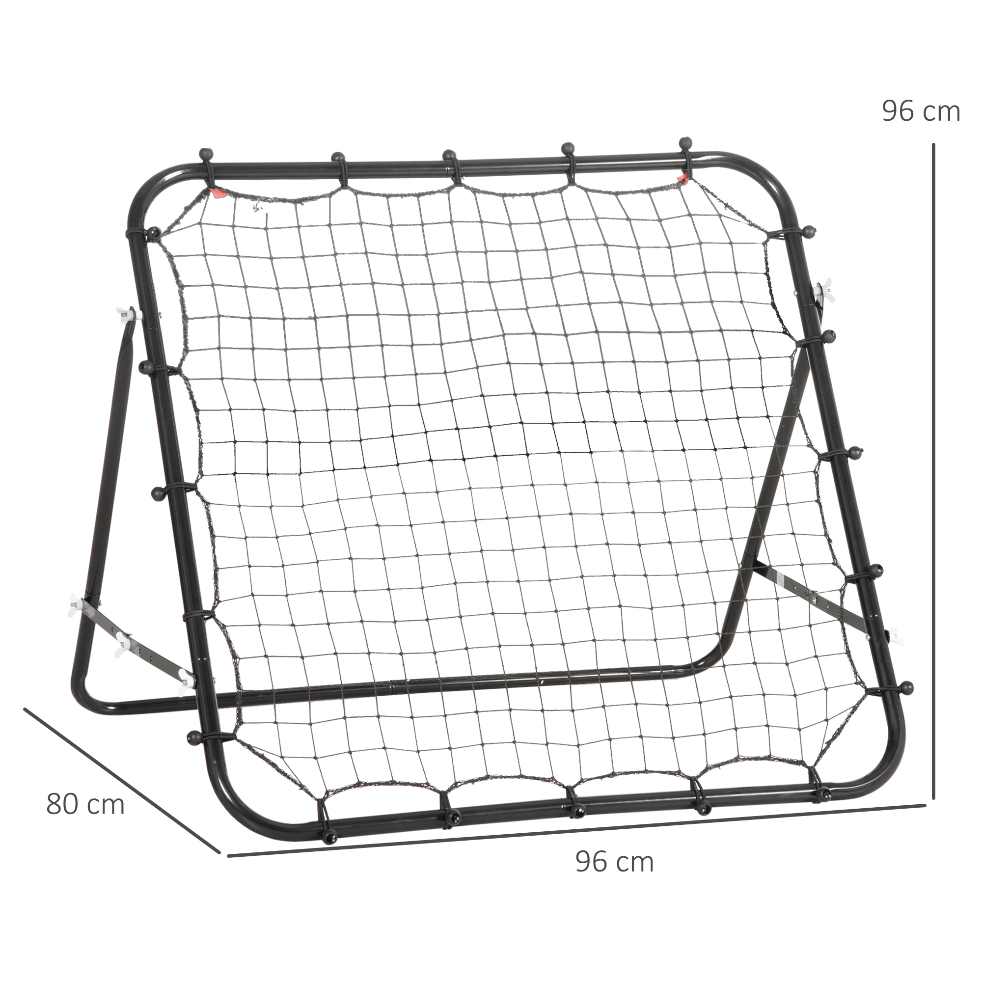 Rebounder Net,Practise Kickback Goal,for Teens,Adults