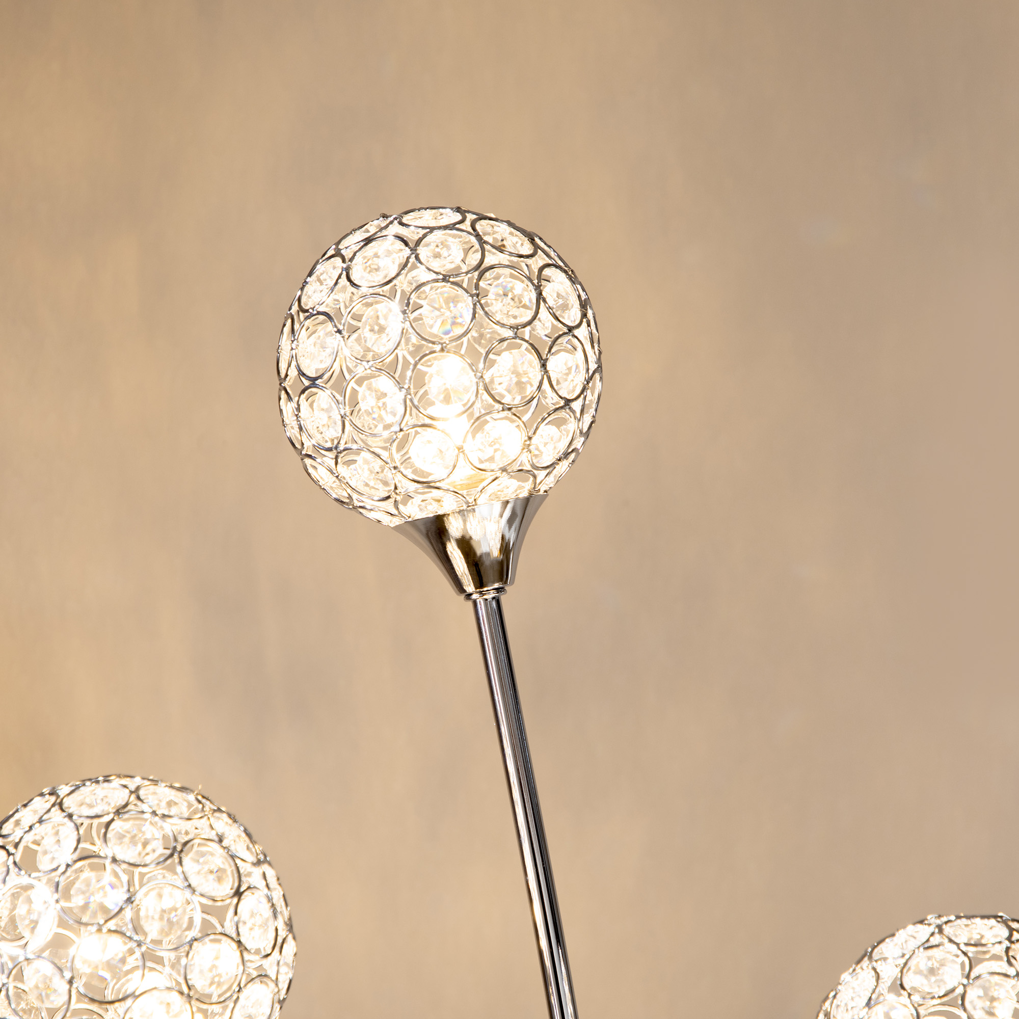 Floor Lamps For Living Room Bedroom With 5 Light,Modern Upright Standing — image 2