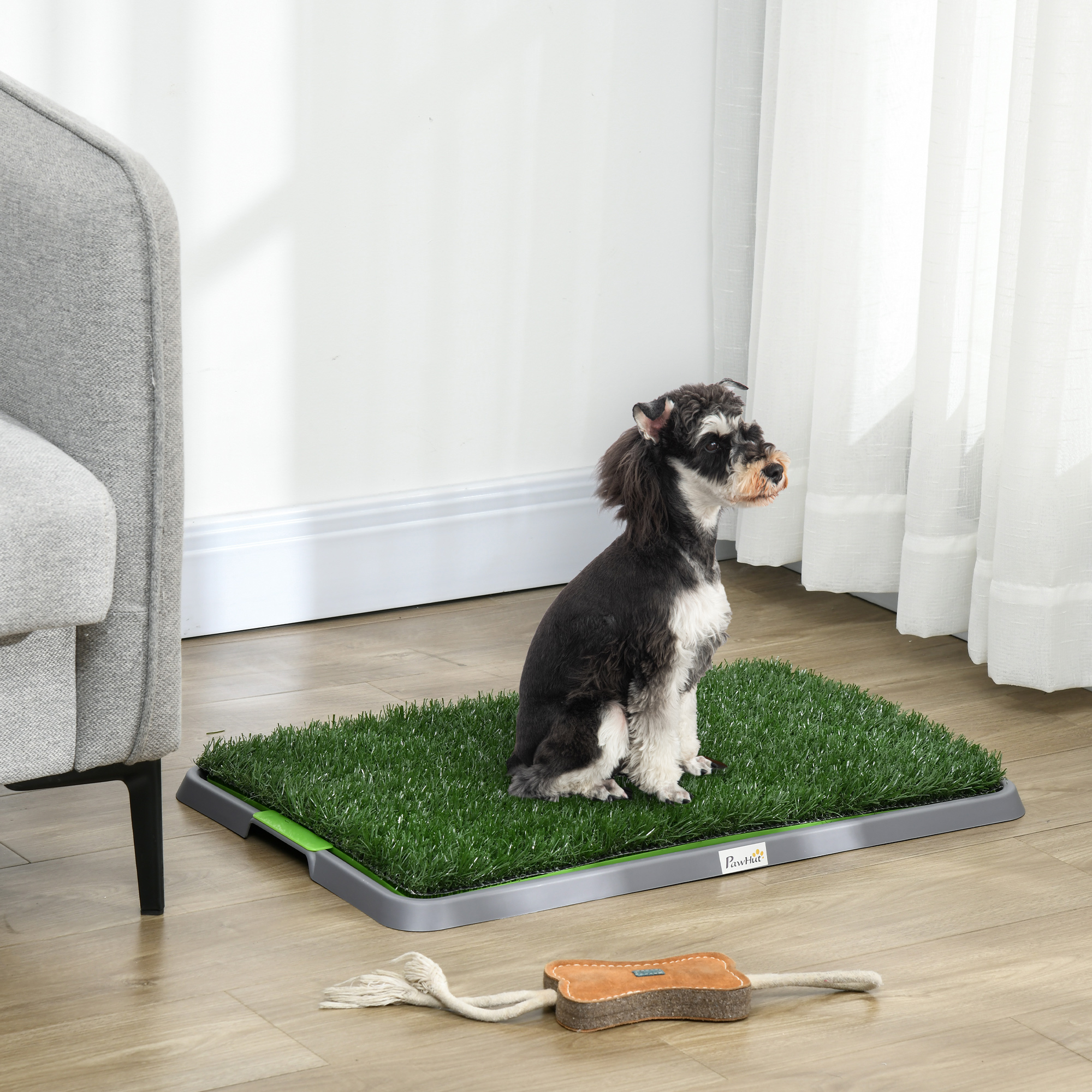 Artificial Grass Dog Toilet With Tray For Potty Training Indoor Outdoor,2 Packs,67 X 41cm detail photo 9