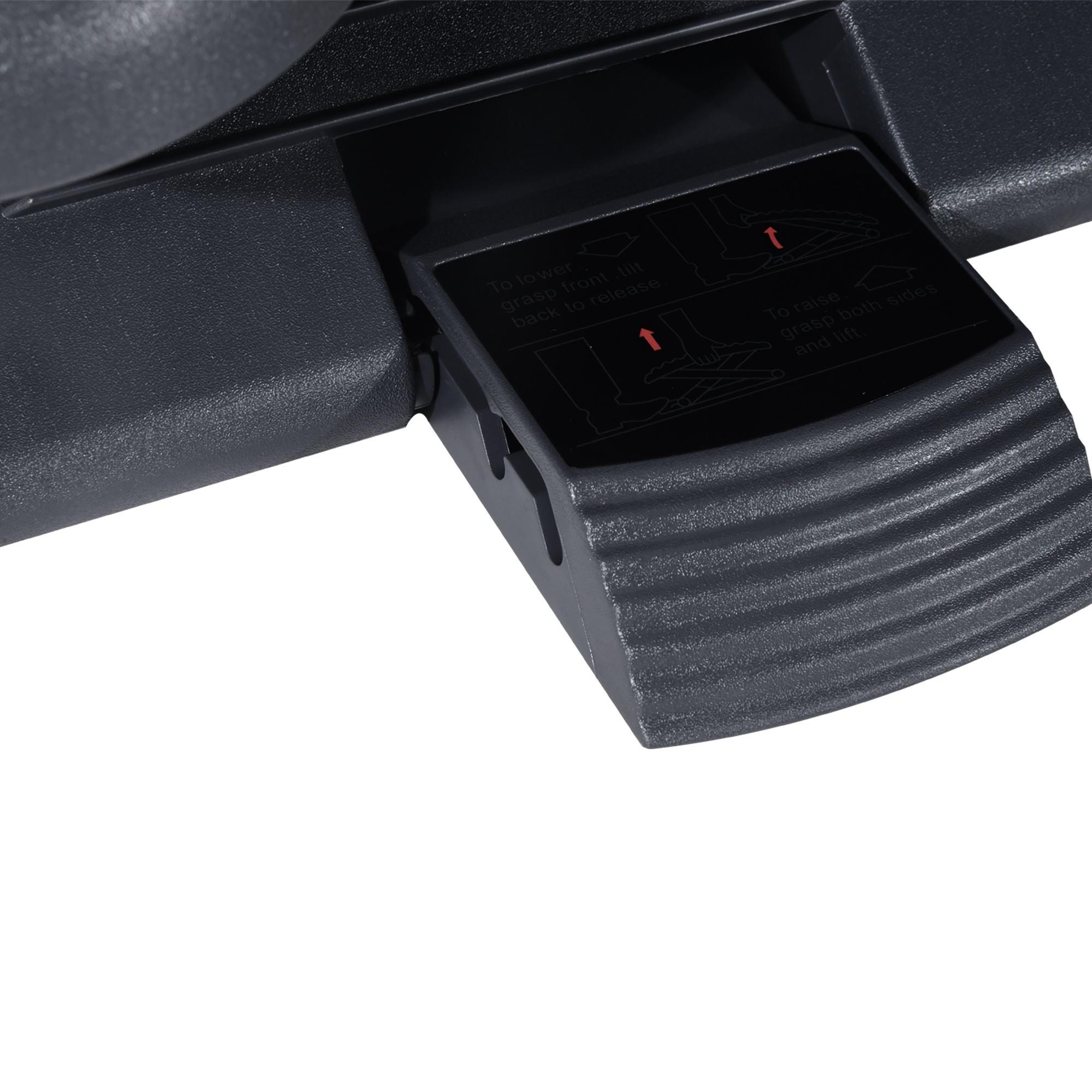 Footrest Adjustable Height & Angle Tilting Platform Home Office Foot Rest — image 3