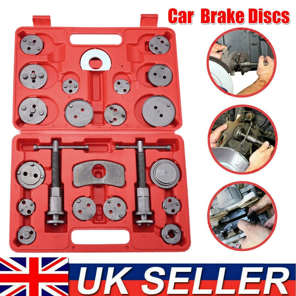 23pc Disc Piston Caliper Brake Rewind Wind Back Tool Kit Set Car Auto Universal — image 4