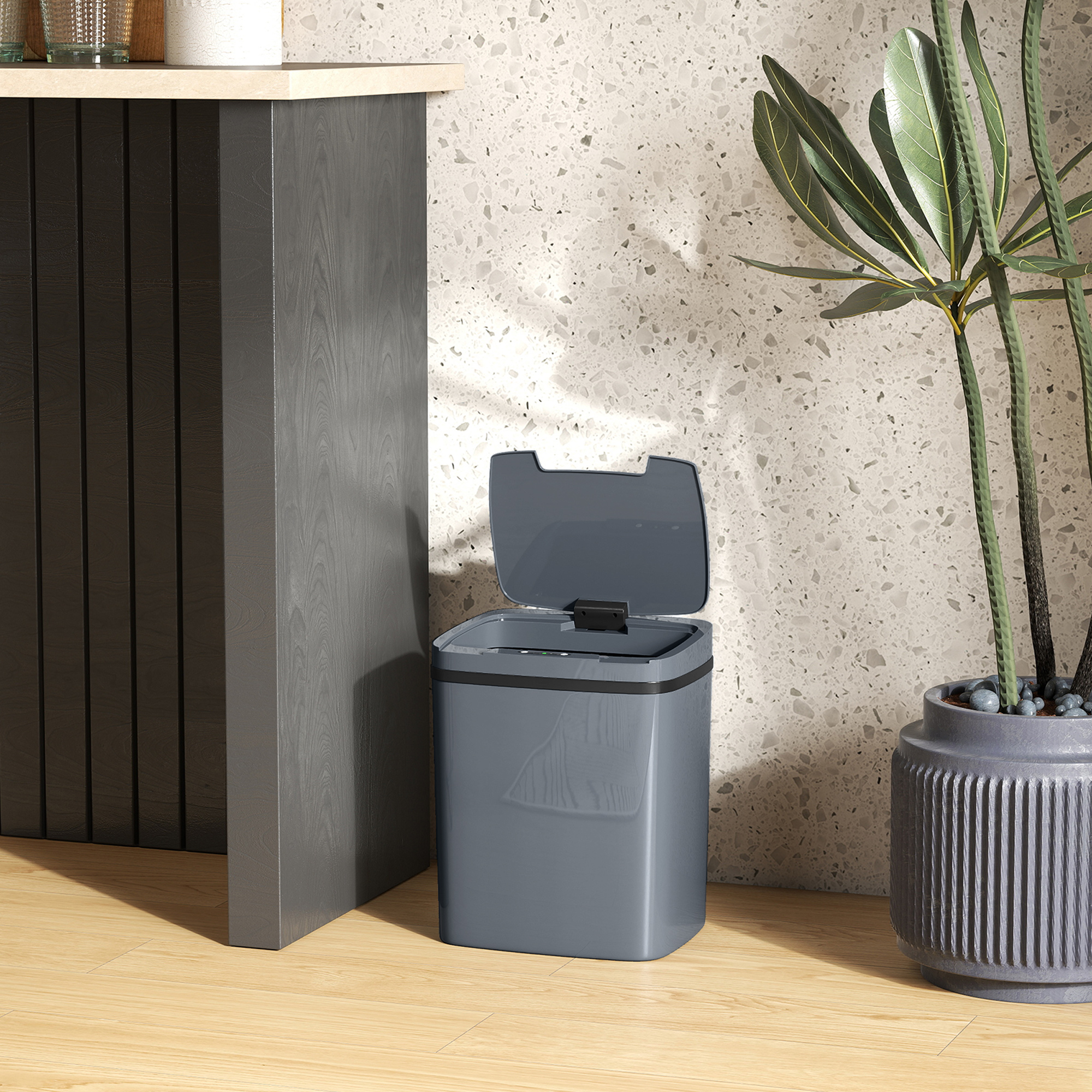 15L Sensor Bin,Automatic Touchless Kitchen Bin,Easy Clean,Battery Operated — image 5