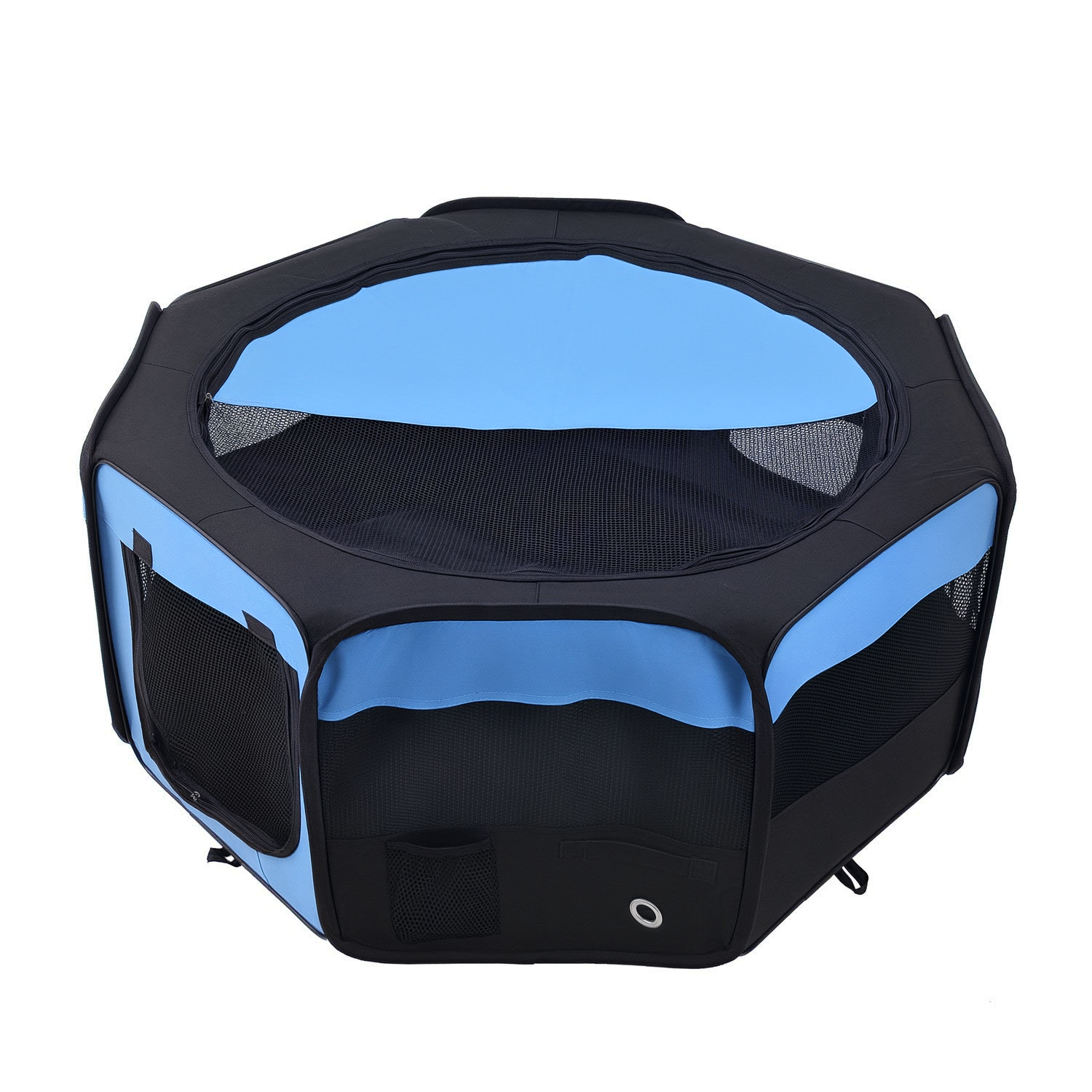 Portable Cat Dog Playpen Pet Puppy Rabbit Guinea Pig Pen Run Dia 90 X 41H Cm — image 4