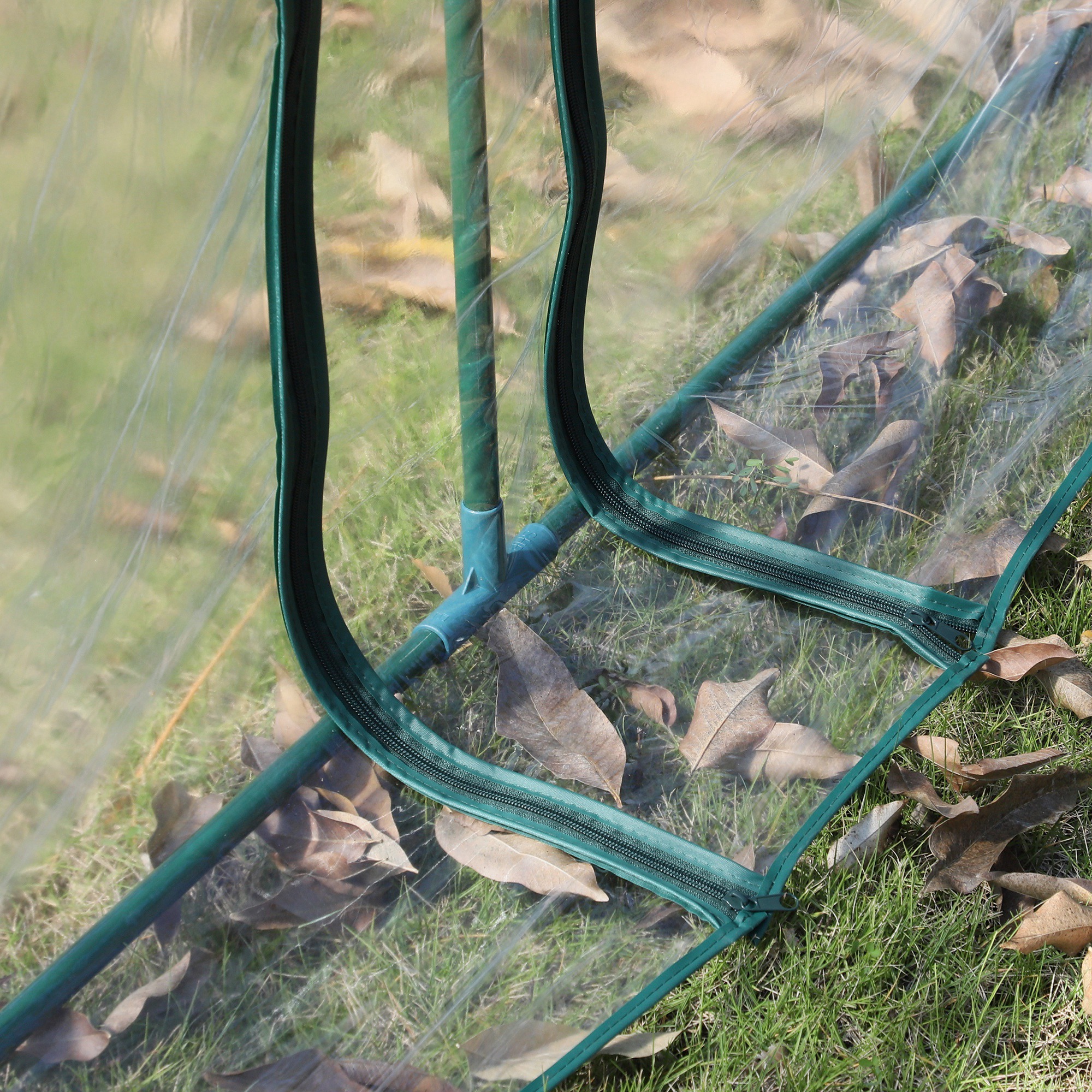 350 X 100 Cm Low Tunnel Greenhouse-Clear