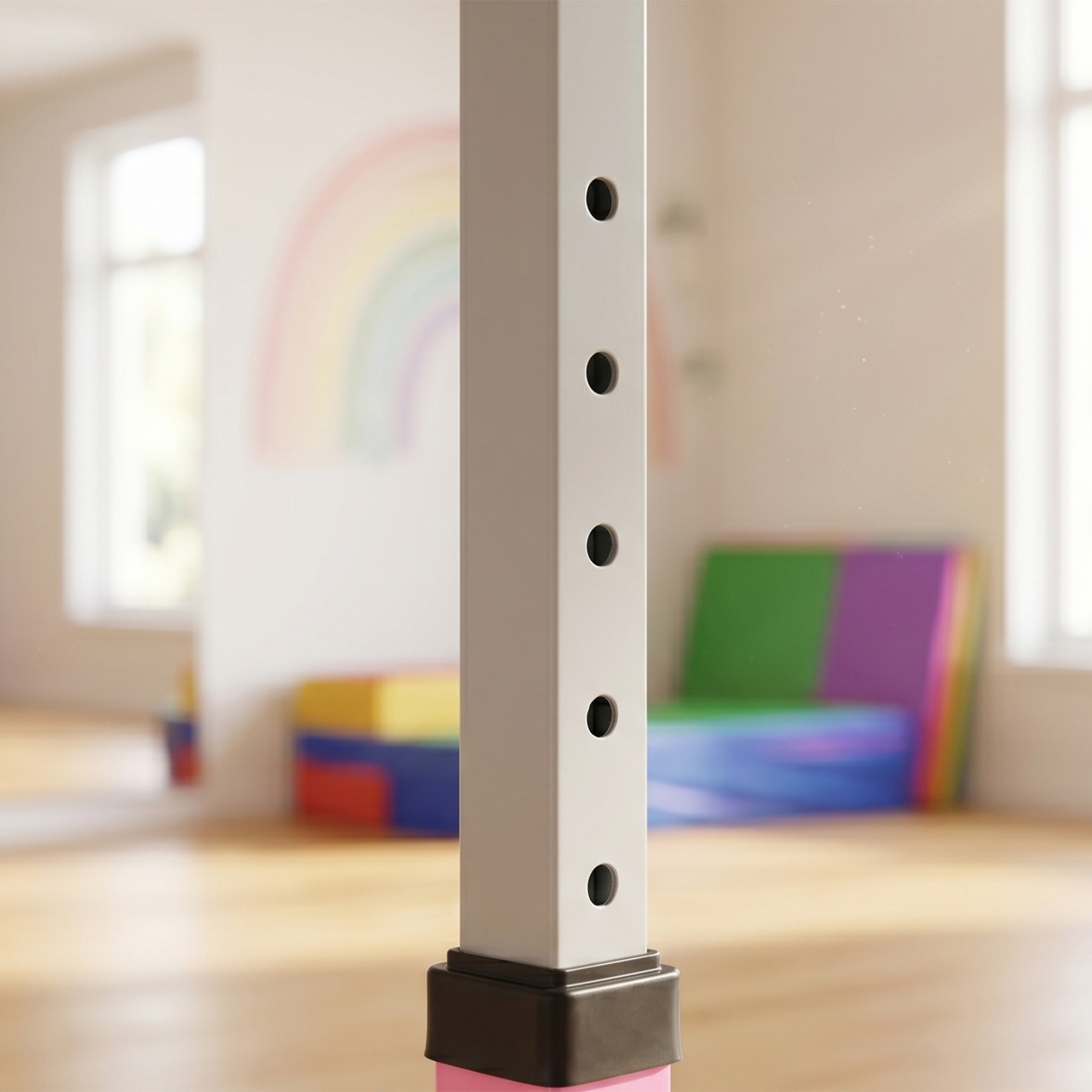 Floor Standing Side Cabinet With Drawers And Solid Wood Legs, Suitable — image 3
