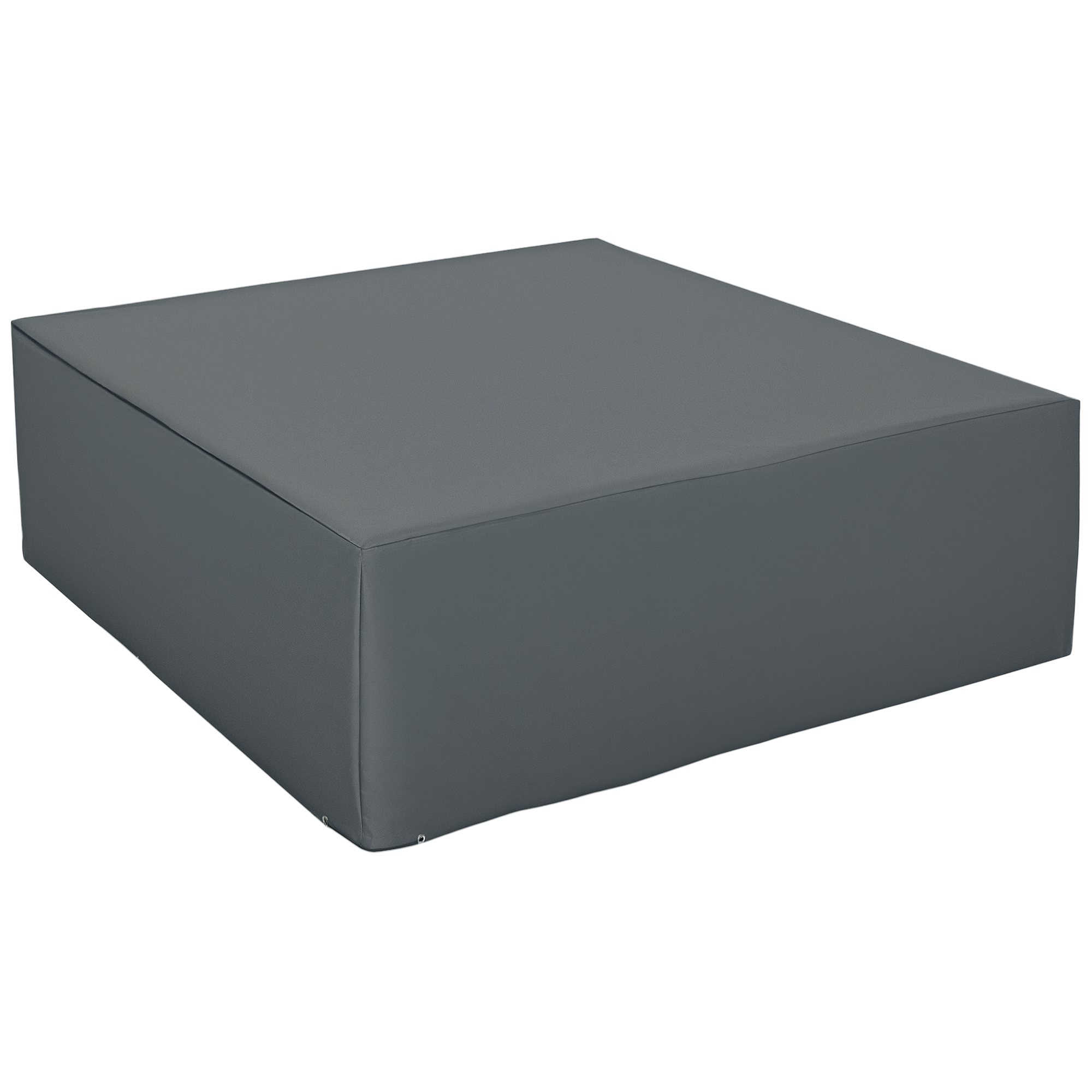 205x192cm Outdoor Garden Rattan Furniture Protective Cover Water UV Resistant Grey — 1