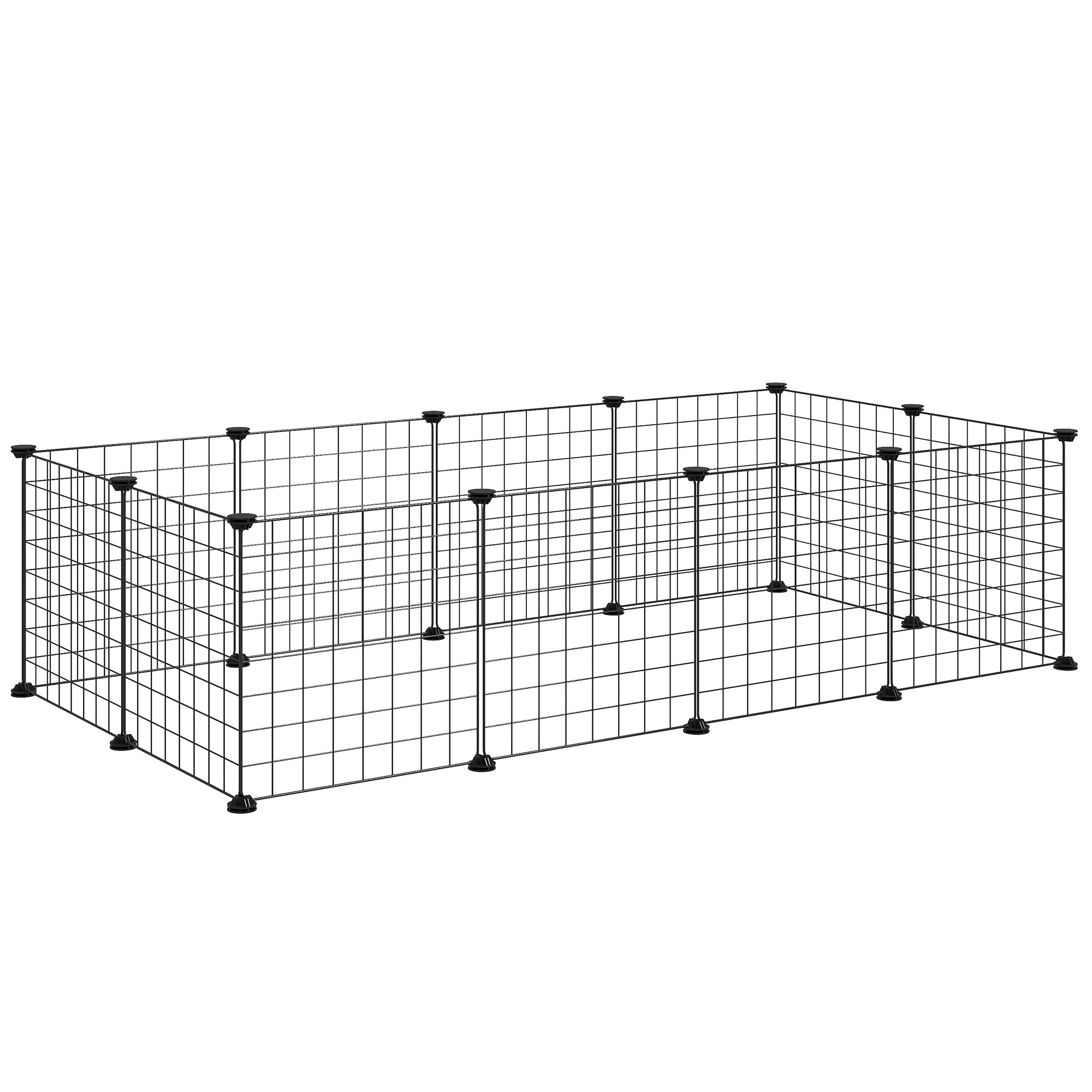 DIY Pet Playpen Metal Wire Fence 12 Panel Enclosure Indoor Outdoor Guinea Pig — image 4