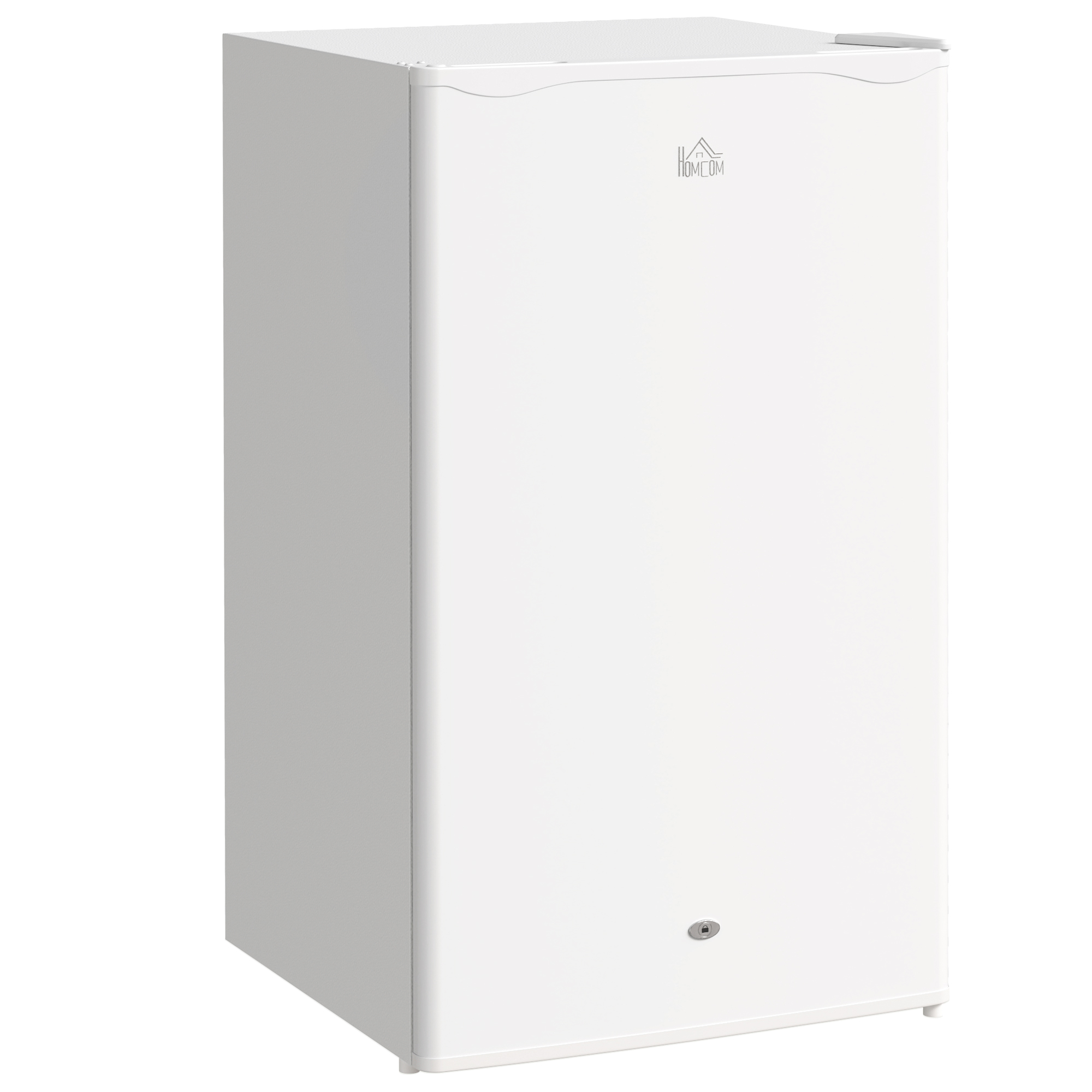 91 Liter Independent Under Table Refrigerator With Lock - White — image 3