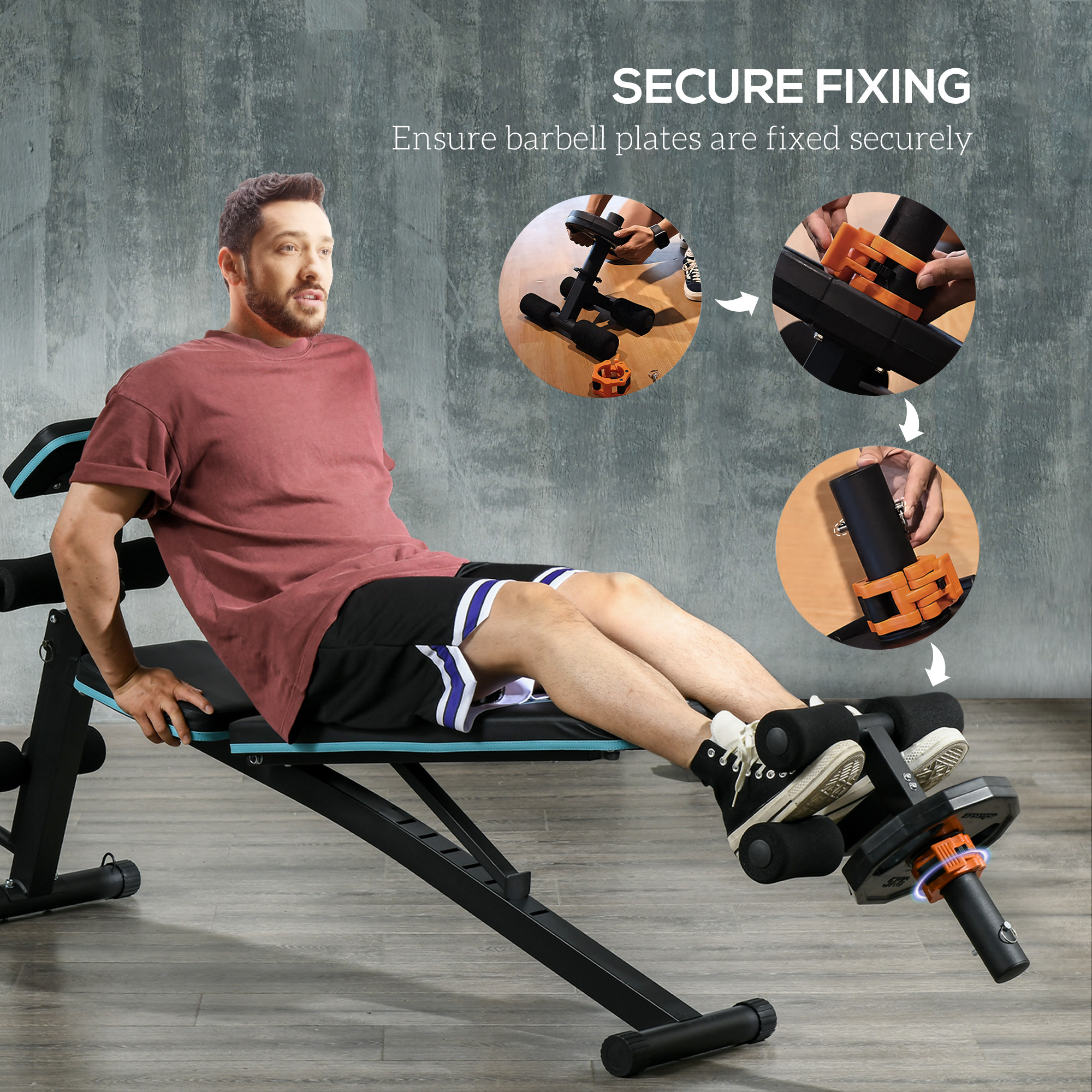 Tibialis Trainer Tib Bar For Strengthening Calves Shins Ankles,Fits 5cm Weight — image 5