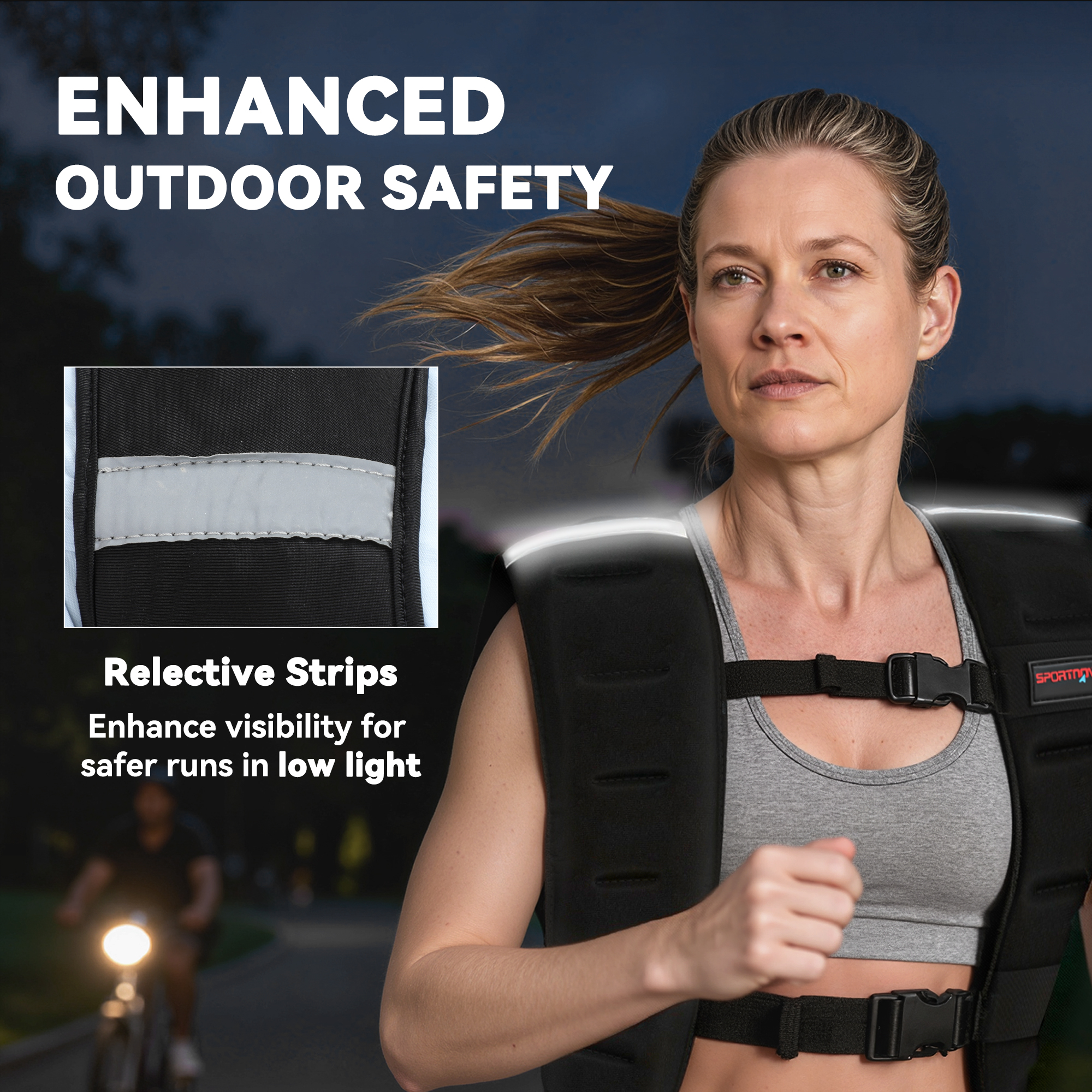 Weighted vest,5 kg weight vest with adjustable