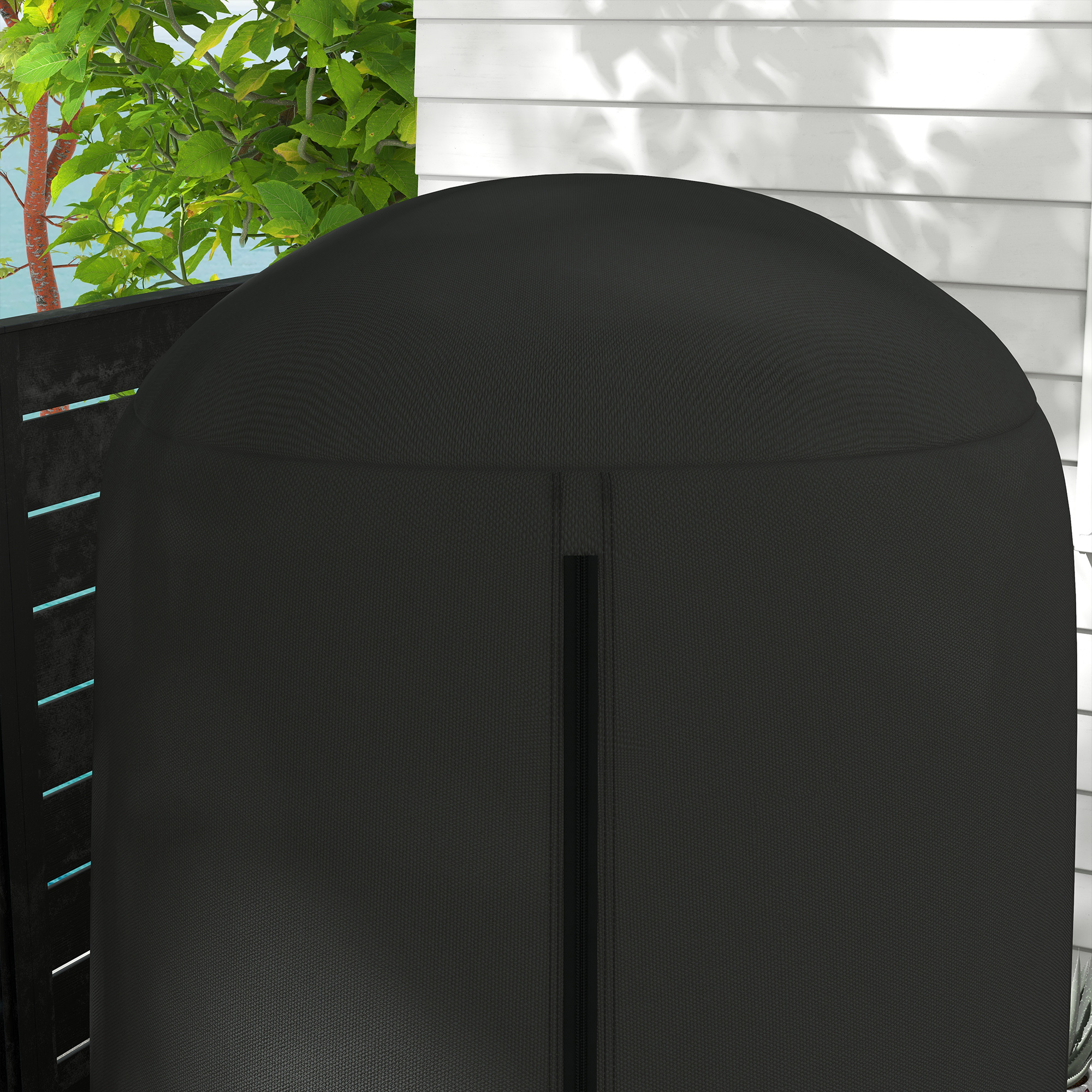 190 X Î¦128cm Hanging Egg Chair Furniture Cover-Black — image 3
