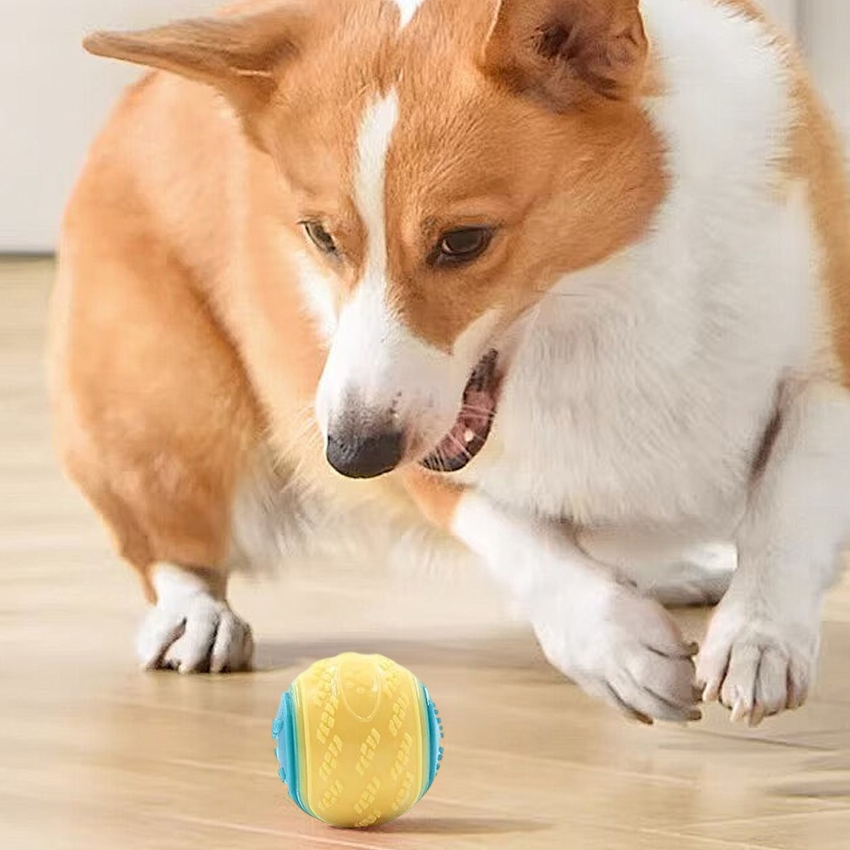8X Scooby-Doo Squeaky Set Dog Balls For Teeth Cleaning Interactive — image 3