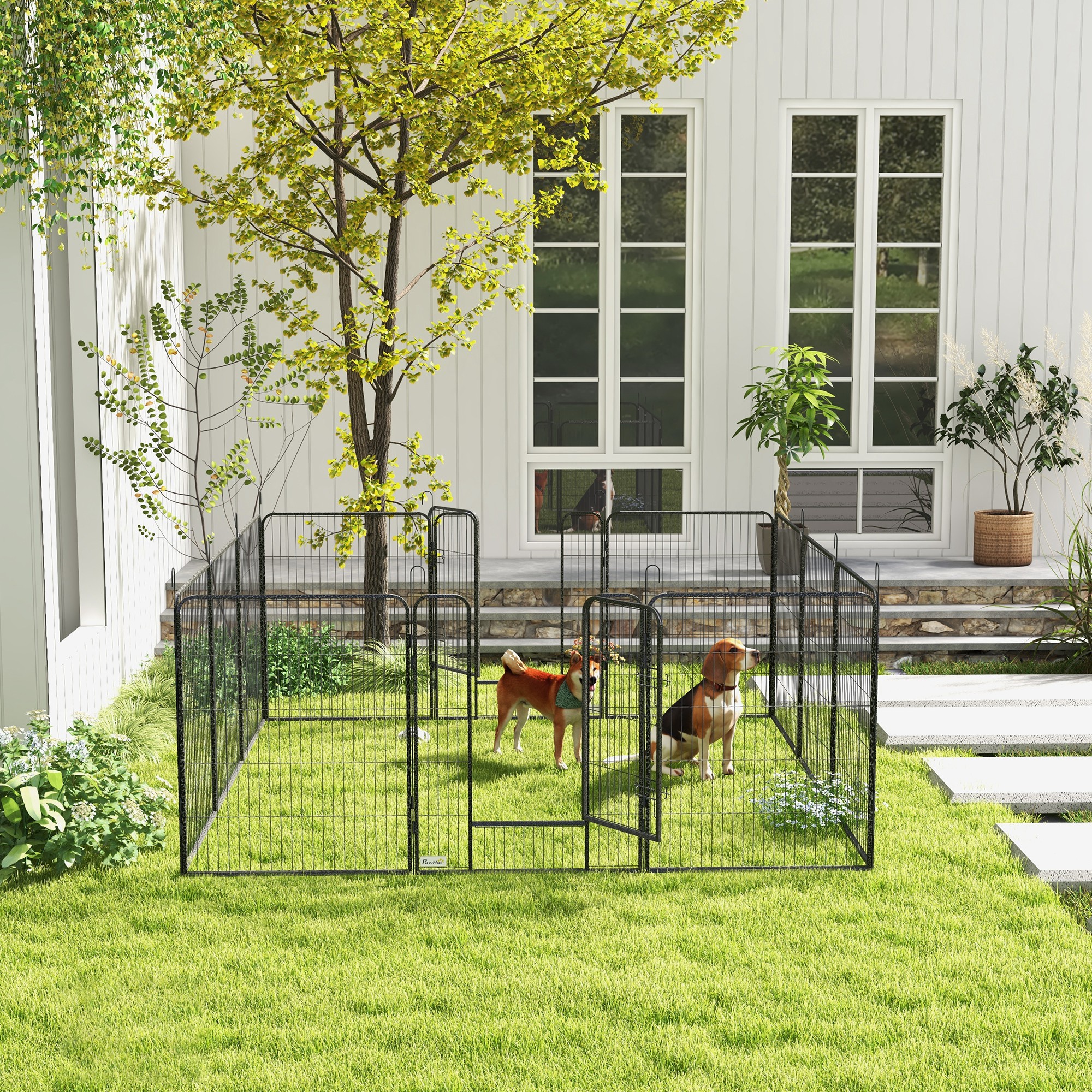 12 Piece Thick Puppy Game Fence, Suitable For Small Dogs, Can Be Used Both