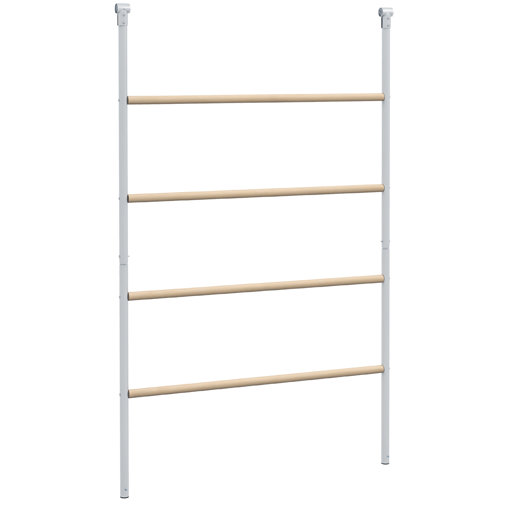 Chicken Perch For Coop,Wooden And Galvanised Steel Roosting Bar Jungle — image 3