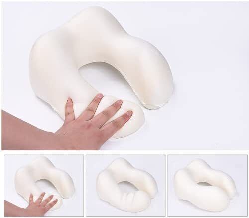 Memory Foam U Shaped Travel Pillow Neck Support Soft Head Rest Plane Car Cushion — image 3