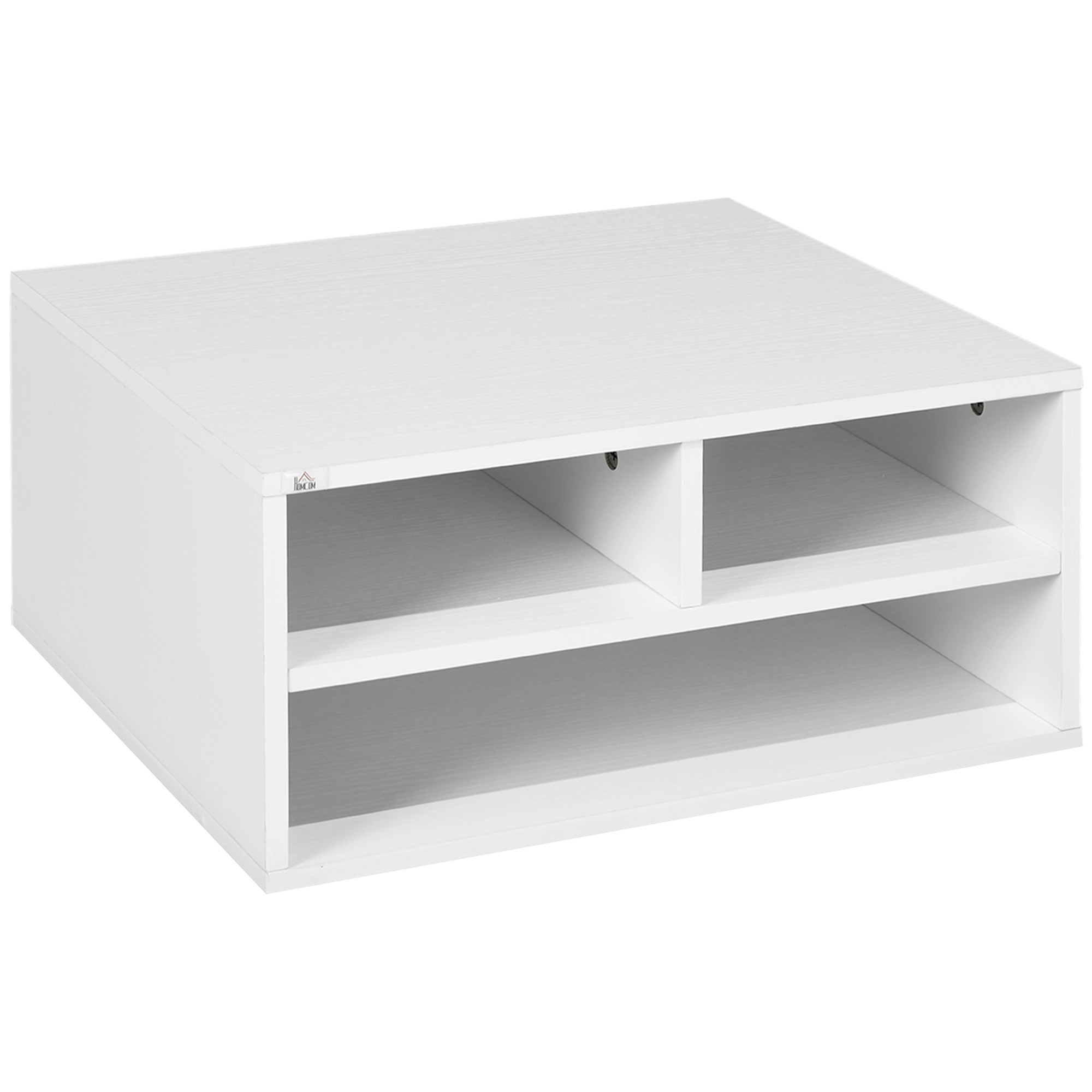 Three-Compartment Printer Storage Cabinet-White — image 5