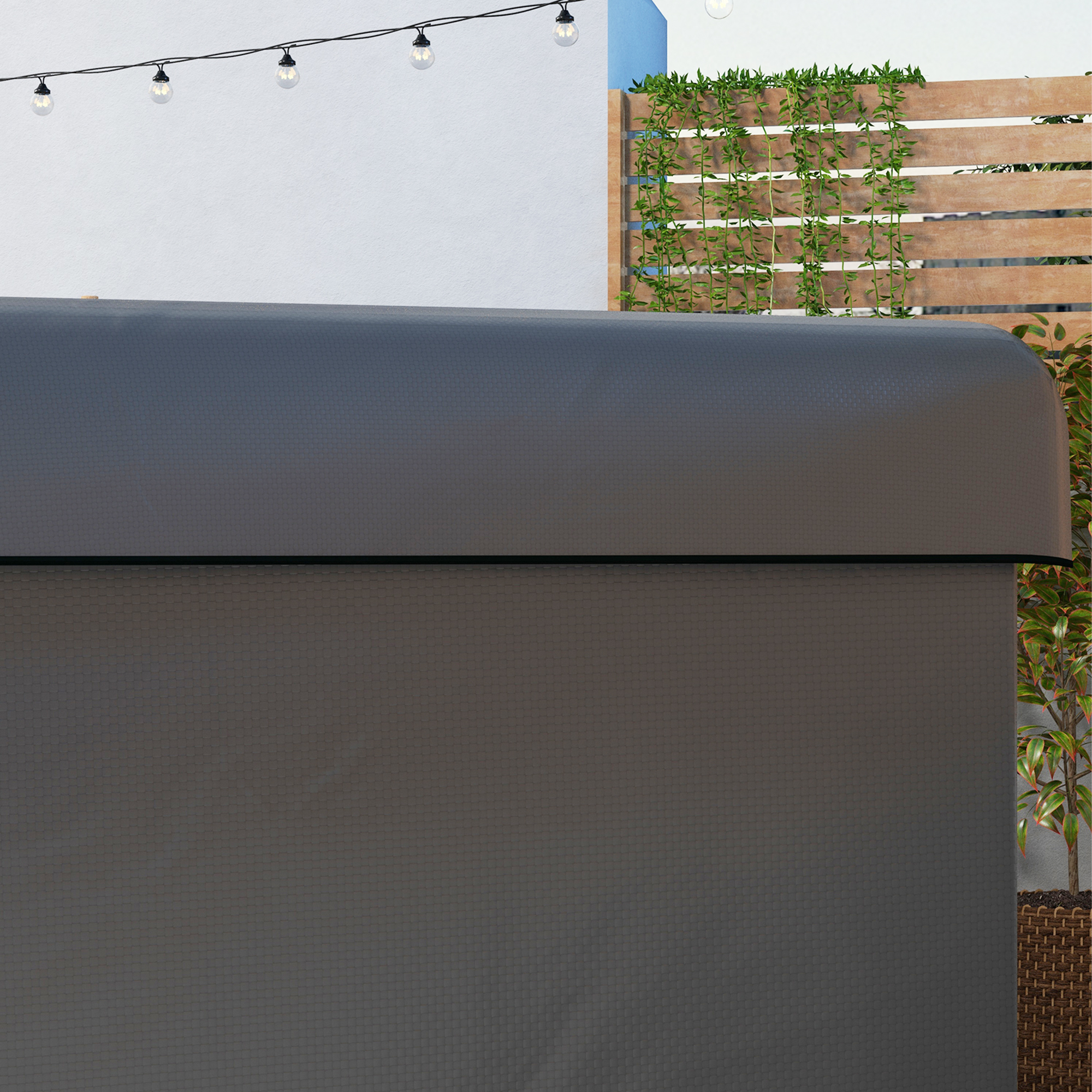 Patio 3 Seater Swing Chair Bench Cover Outdoor Garden Furniture Rain Protection — image 2