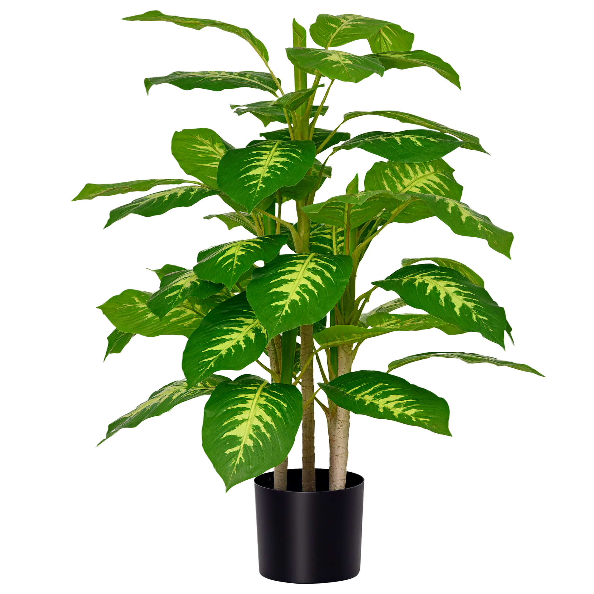 Faux Rose Plants,with Pots