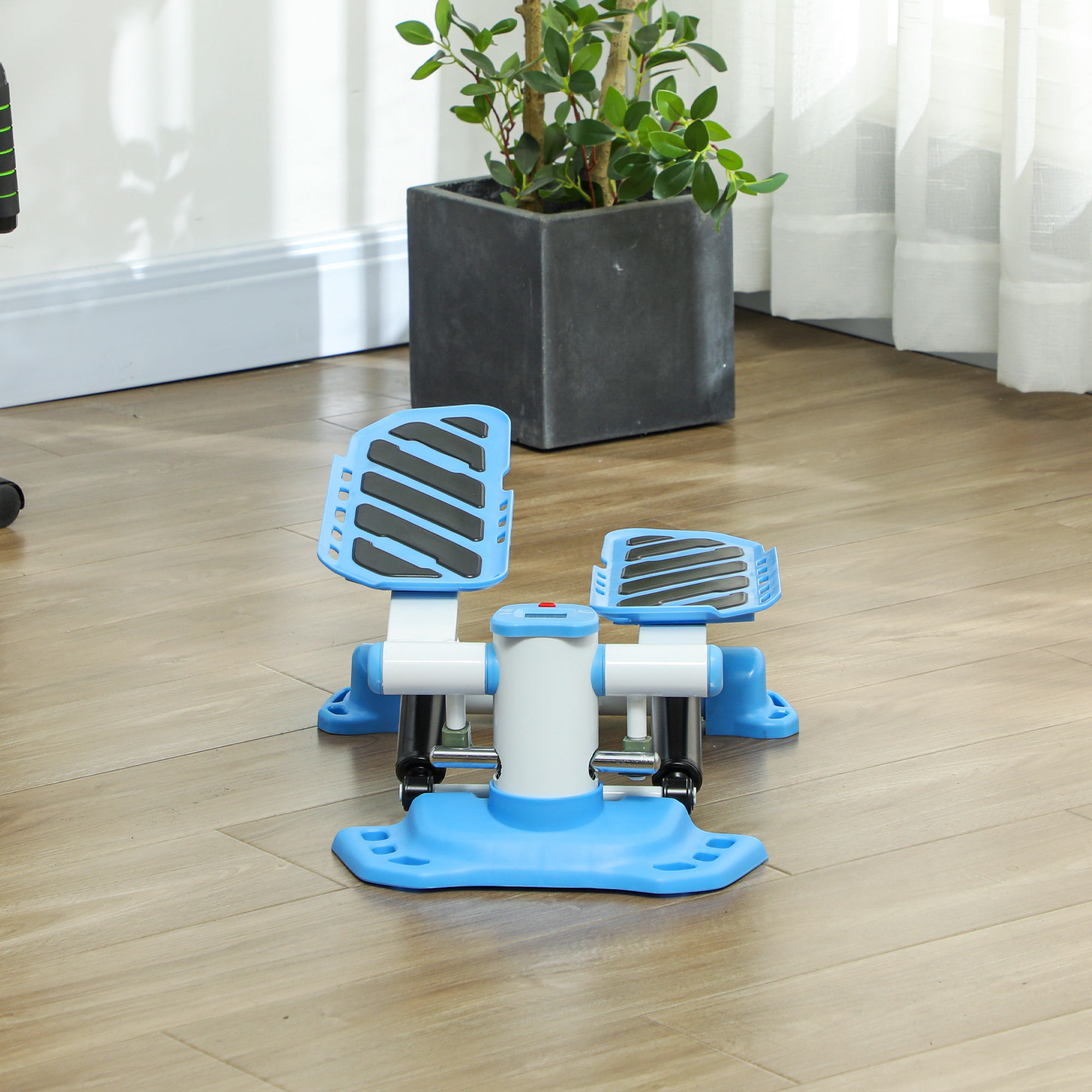 Portable Mini Stepper,Steppers For Exercise Workout With LCD Display