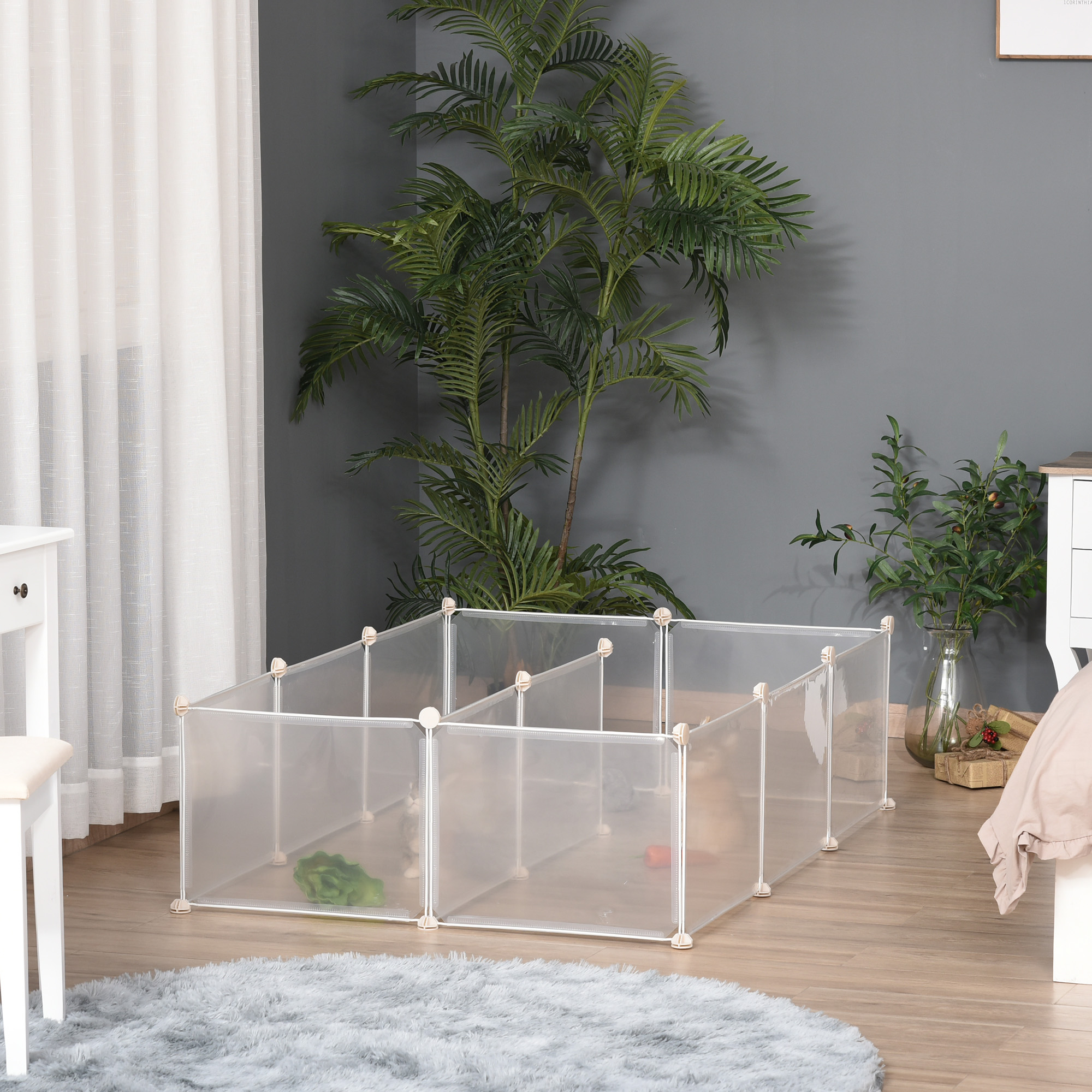 Pet Playpen DIY Small Animal Cage Open Enclosure Portable Plastic Fence 12 — image 4