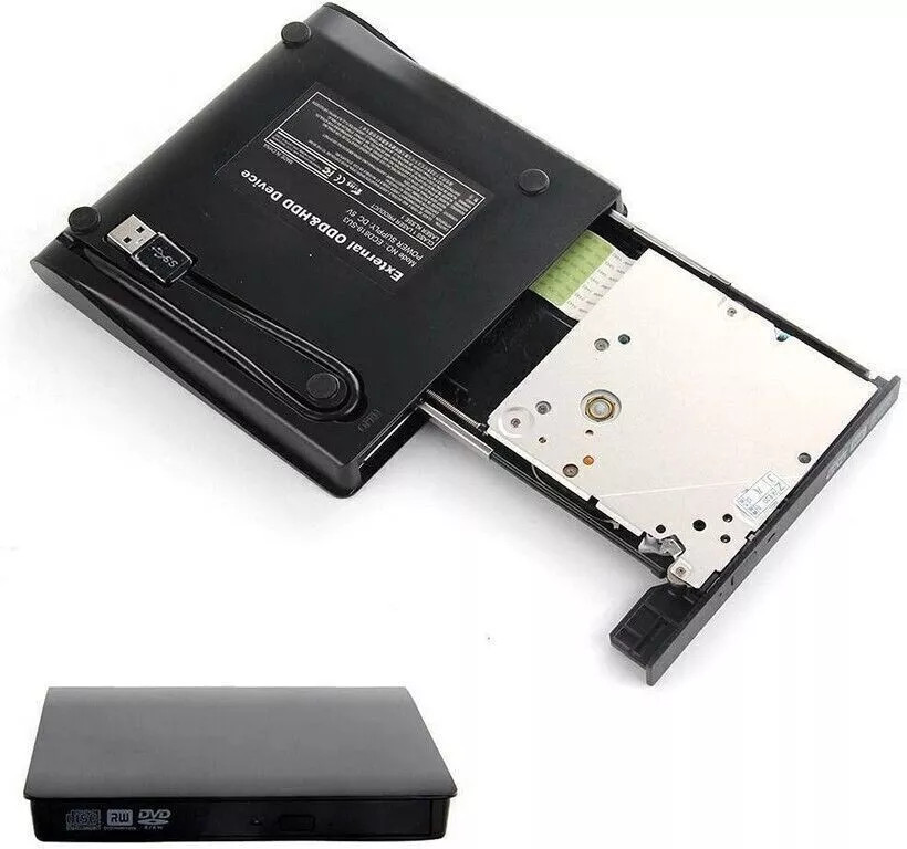 USB 3.0 External DVD CD Hard Disc Burner Player Reader Optical Drive PC Laptop — image 4