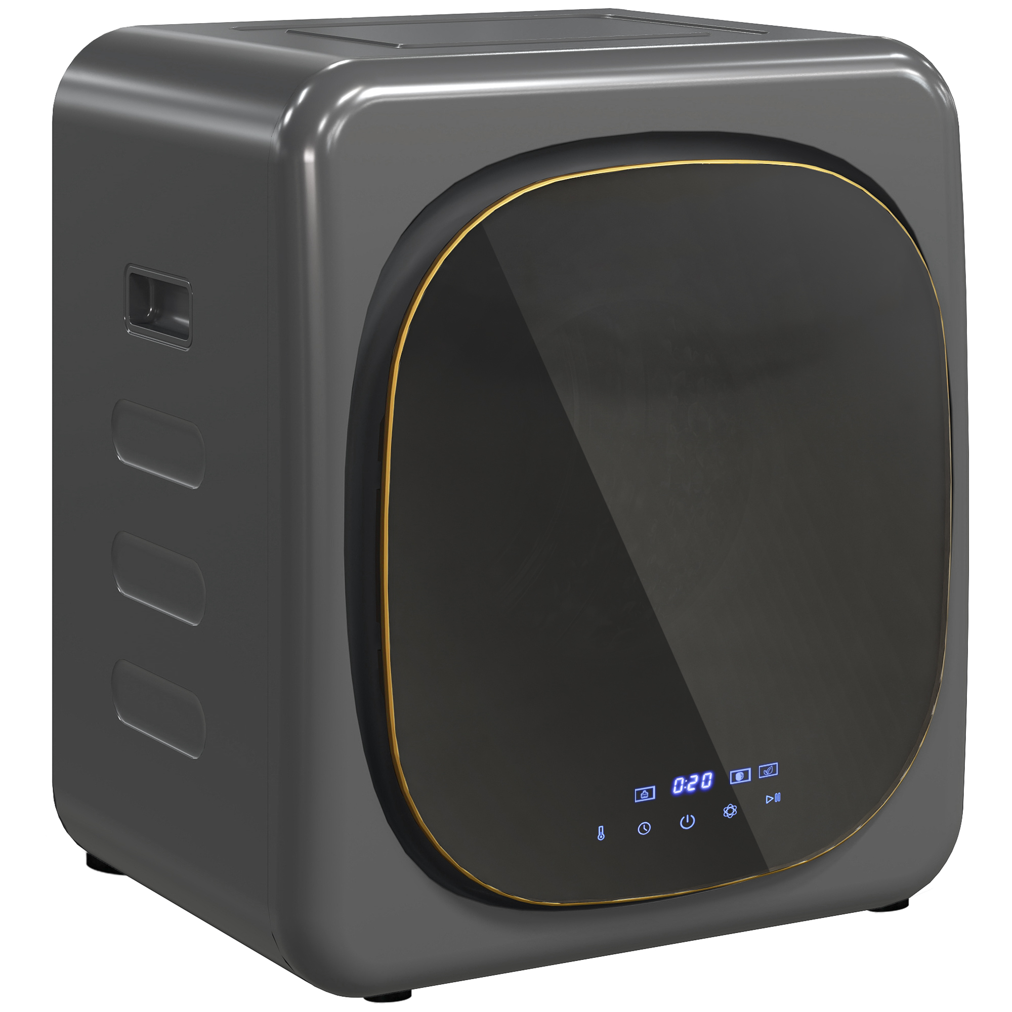 Gray-4kg Exhaust Drum Dryer With Deodorization Function, Intelligent Mode — image 3