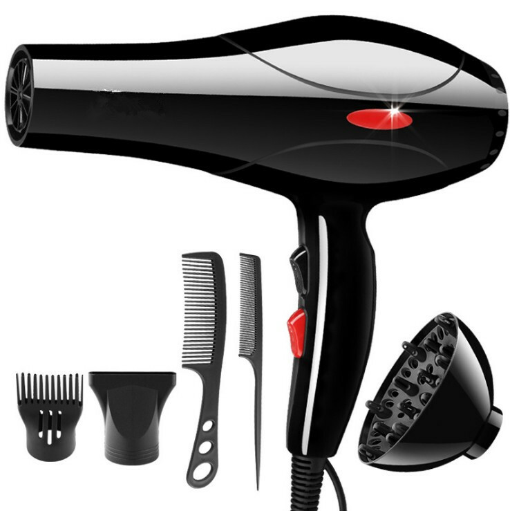 Hair Dryer Nozzle Low Noise 2200w Ionic Blow Dryerwith Diffuser ! — image 3