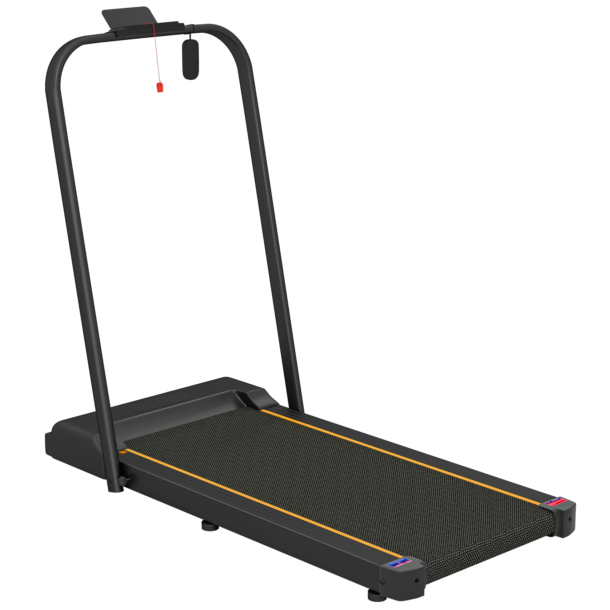Orange-2.5-horsepower Walking Mat,1-6 Kilometers Per Hour Folding Treadmill — image 8