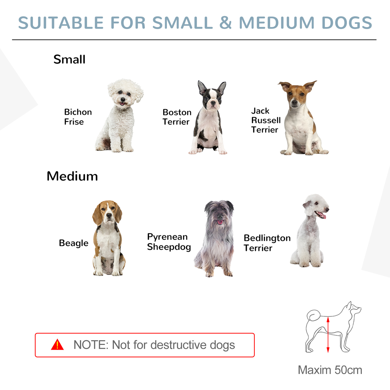 Wooden Dog Gate,Dog Fence Indoor,80 Cm Tall Freestanding Pet Gate For Small — image 5