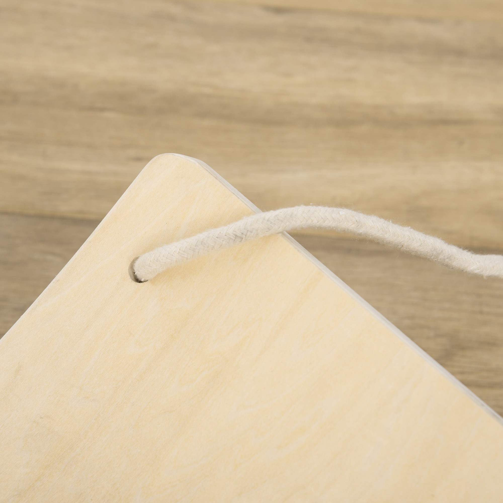 Wood wobble board with ropes,balance board for full body