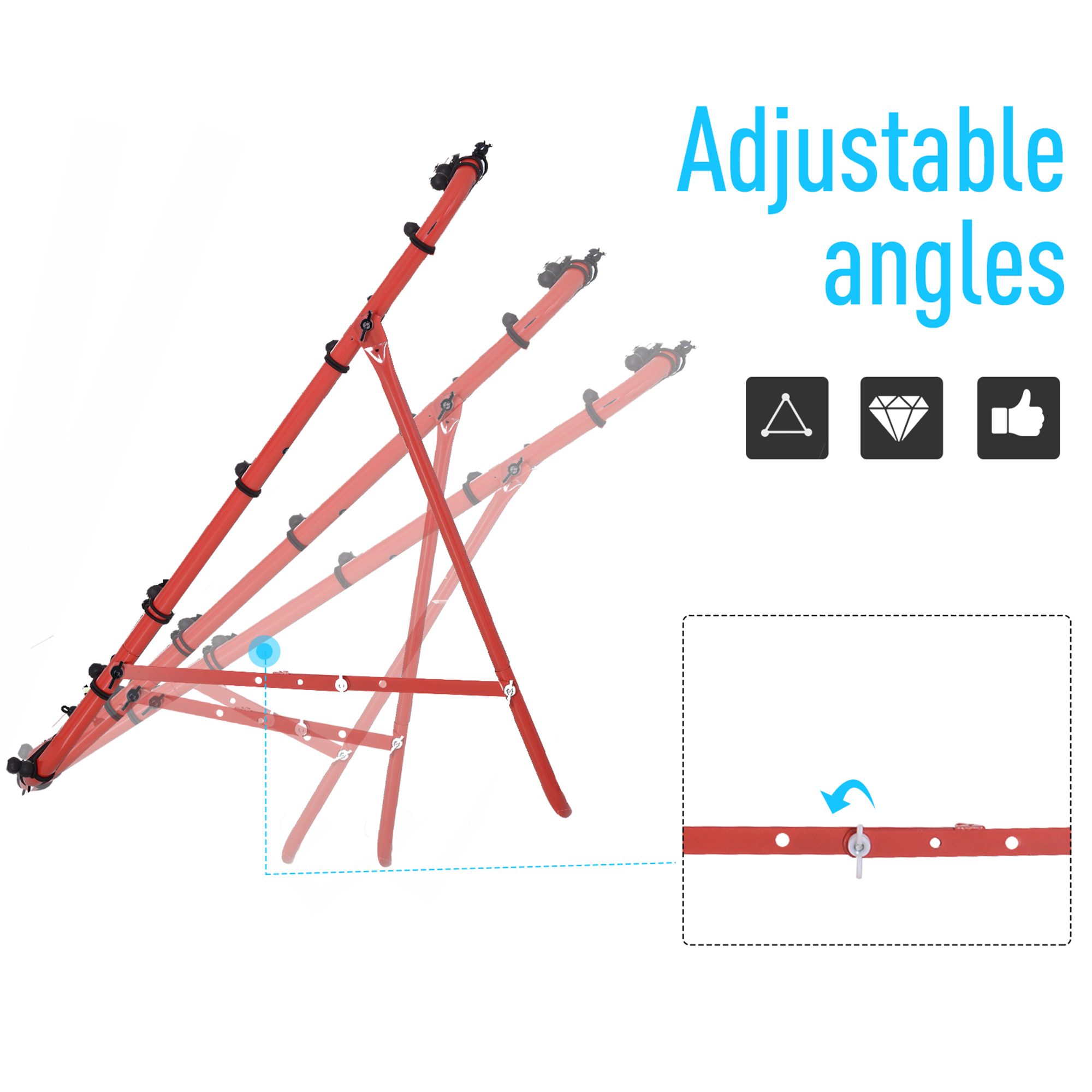 Rebounder Net,Practise Kickback Goal,for Teens,Adults