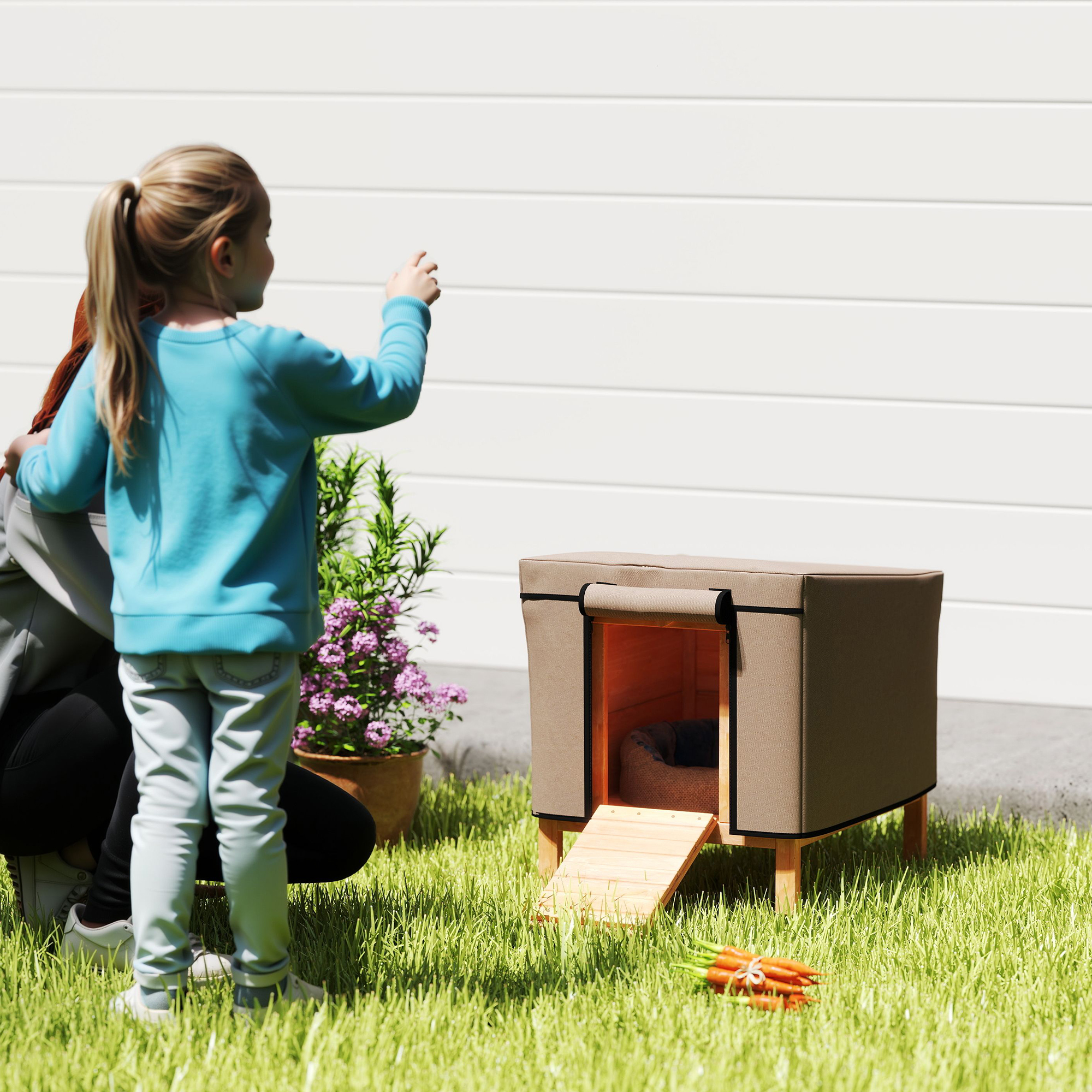 Water-Resistant Rabbit Hutch Cover For X-D2-0047 And Similar Models,43 X 52 X — image 3