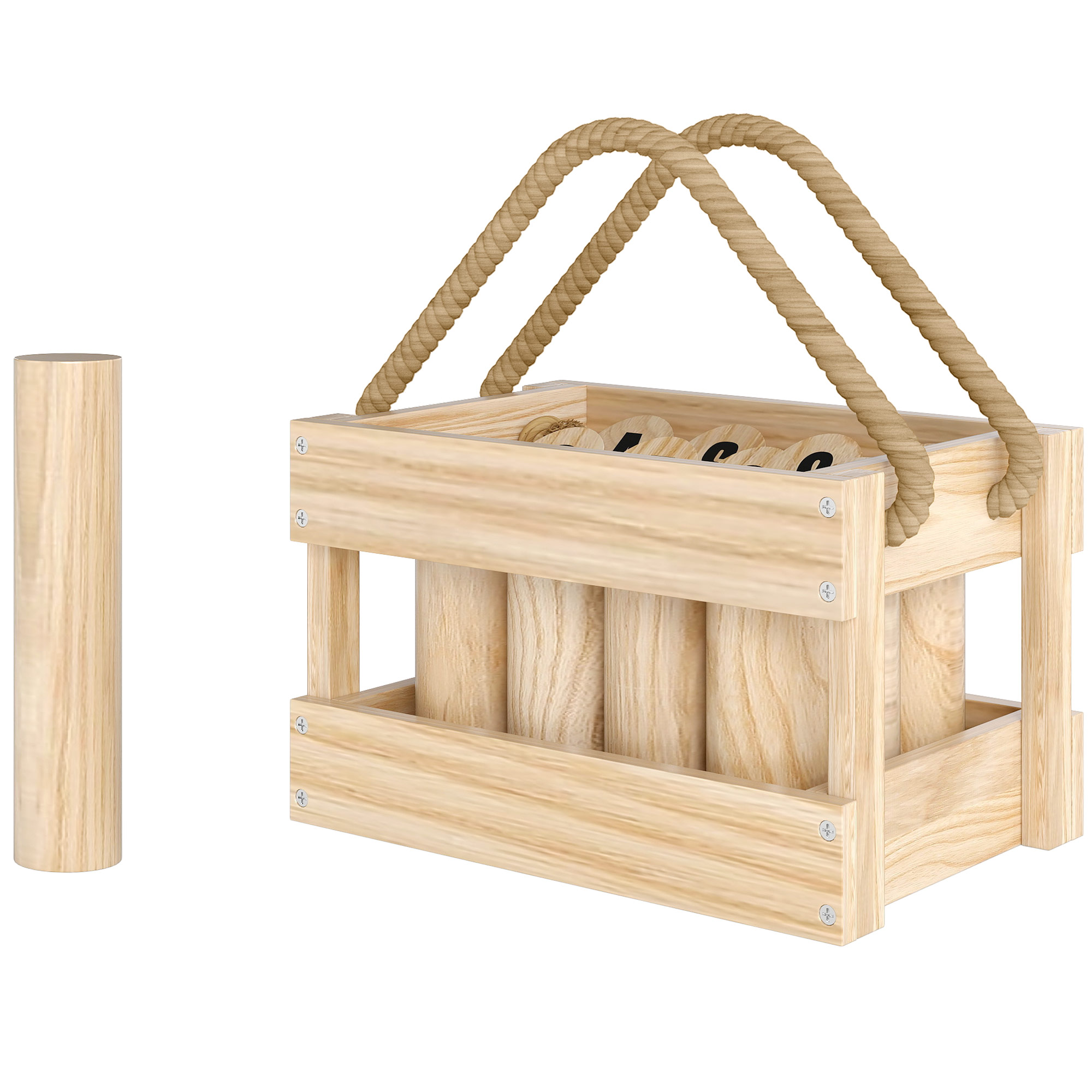 12 wooden stick throwing games, 1 throwing needle