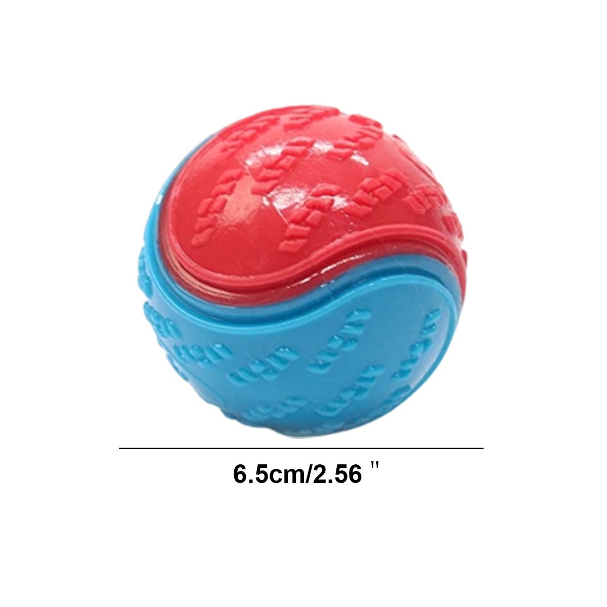 8X Scooby-Doo Durable Squeaky Set Dog Balls For Teeth Cleaning Interactive detail photo 9