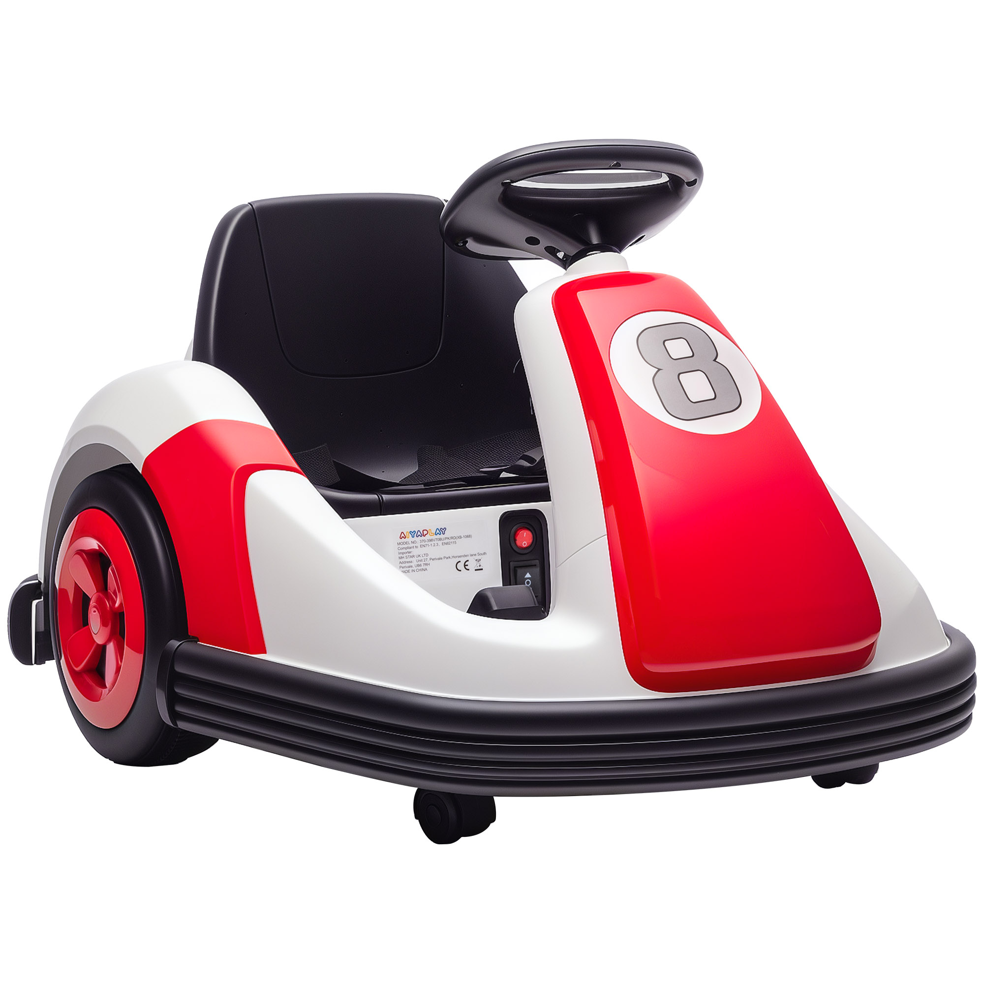 Children's Bumper Car, Can Rotate 360 Degrees, 6V Electric, With Music — image 3