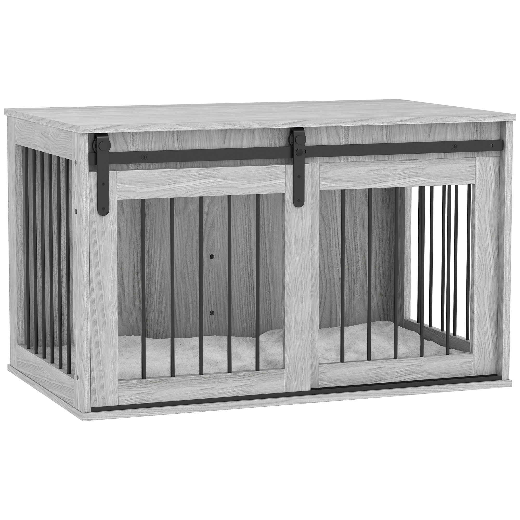 Large Dog Cage Furniture With Detachable Cushions Measuring 98cm — image 5