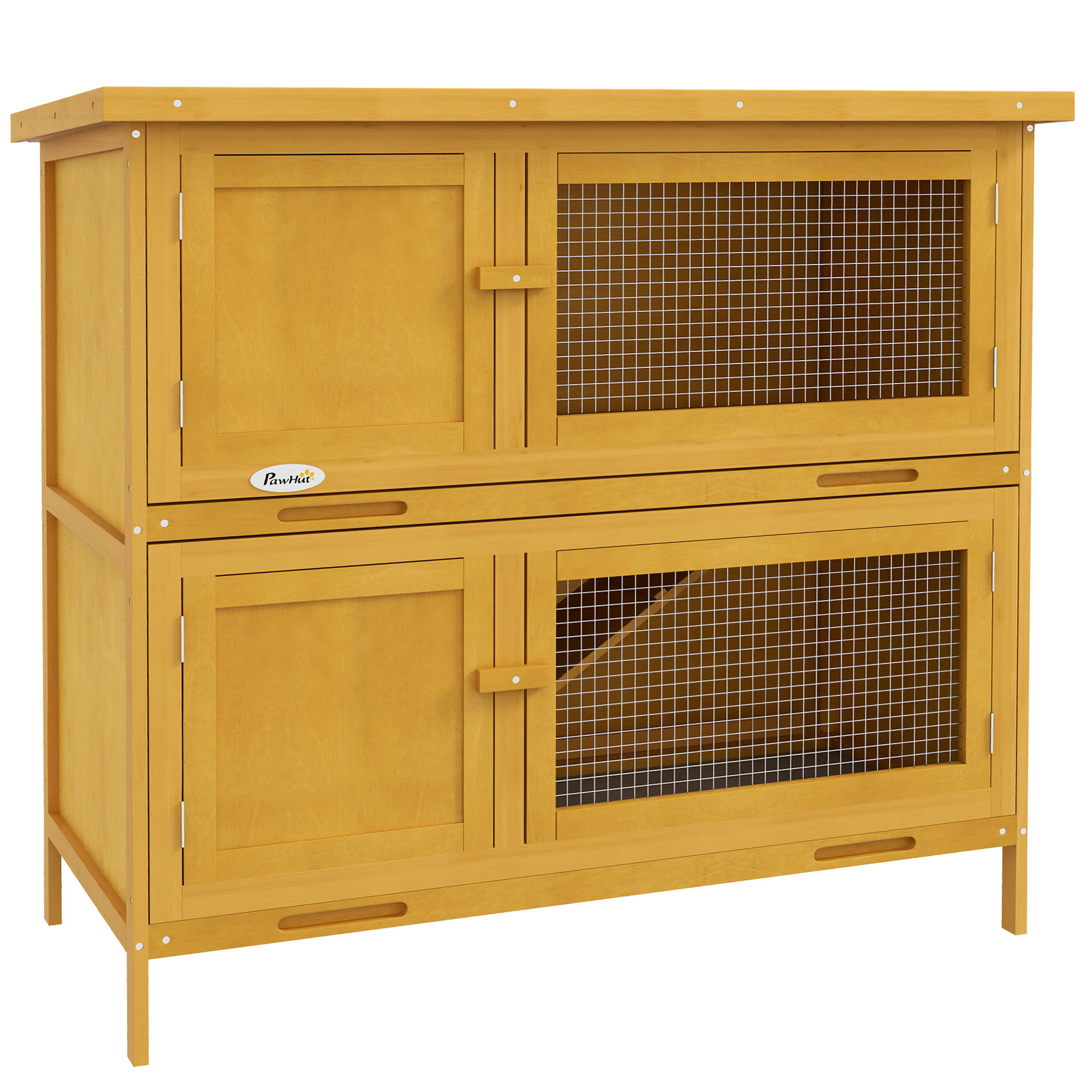 Double Layered Rabbit Cage-guinea Pig Cage-pet Cage-outdoor Cage With Sliding — image 4