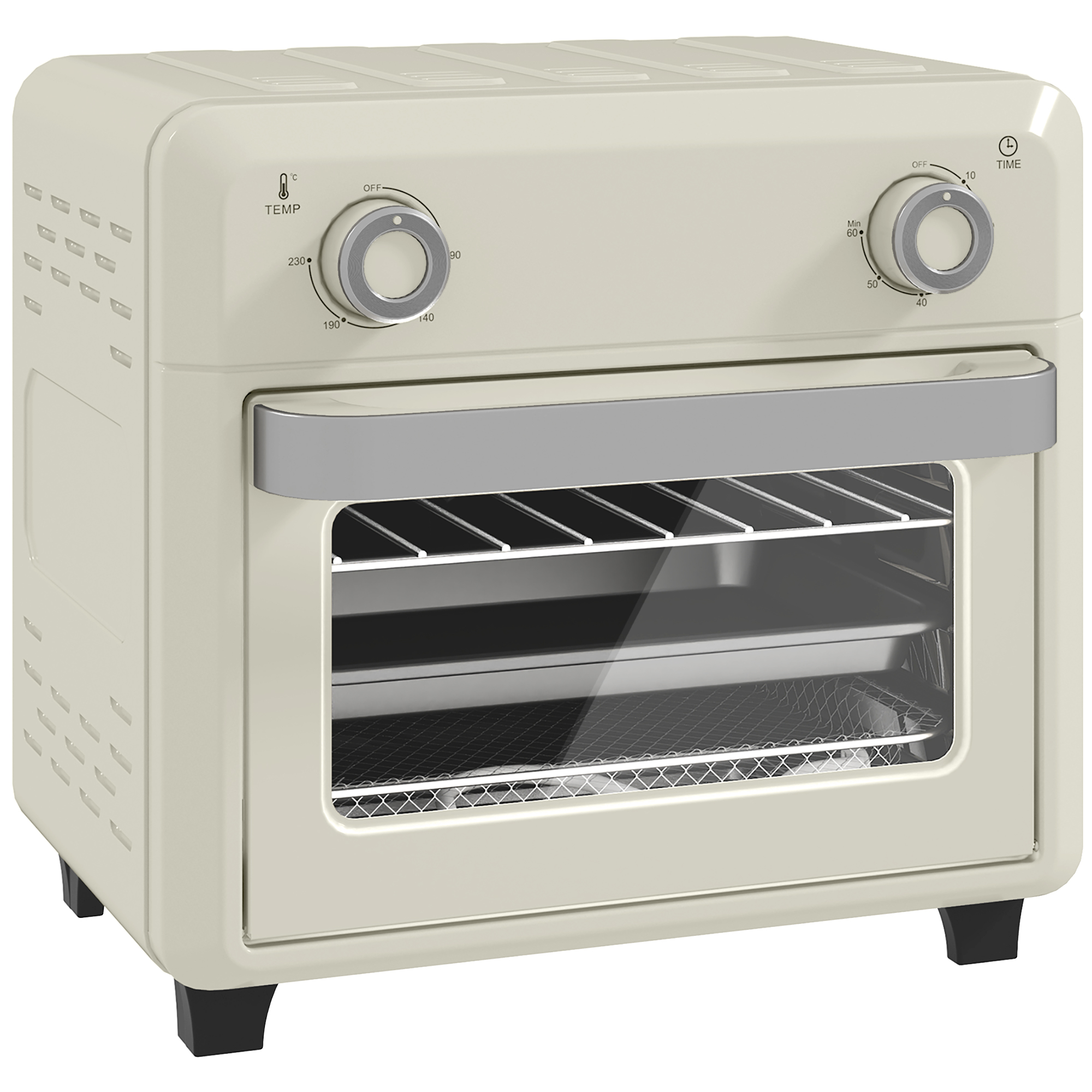 10 Liter Air Fryer Oven. Mini Oil Free Cooking. Barbecue. Baking Adjustable — image 3
