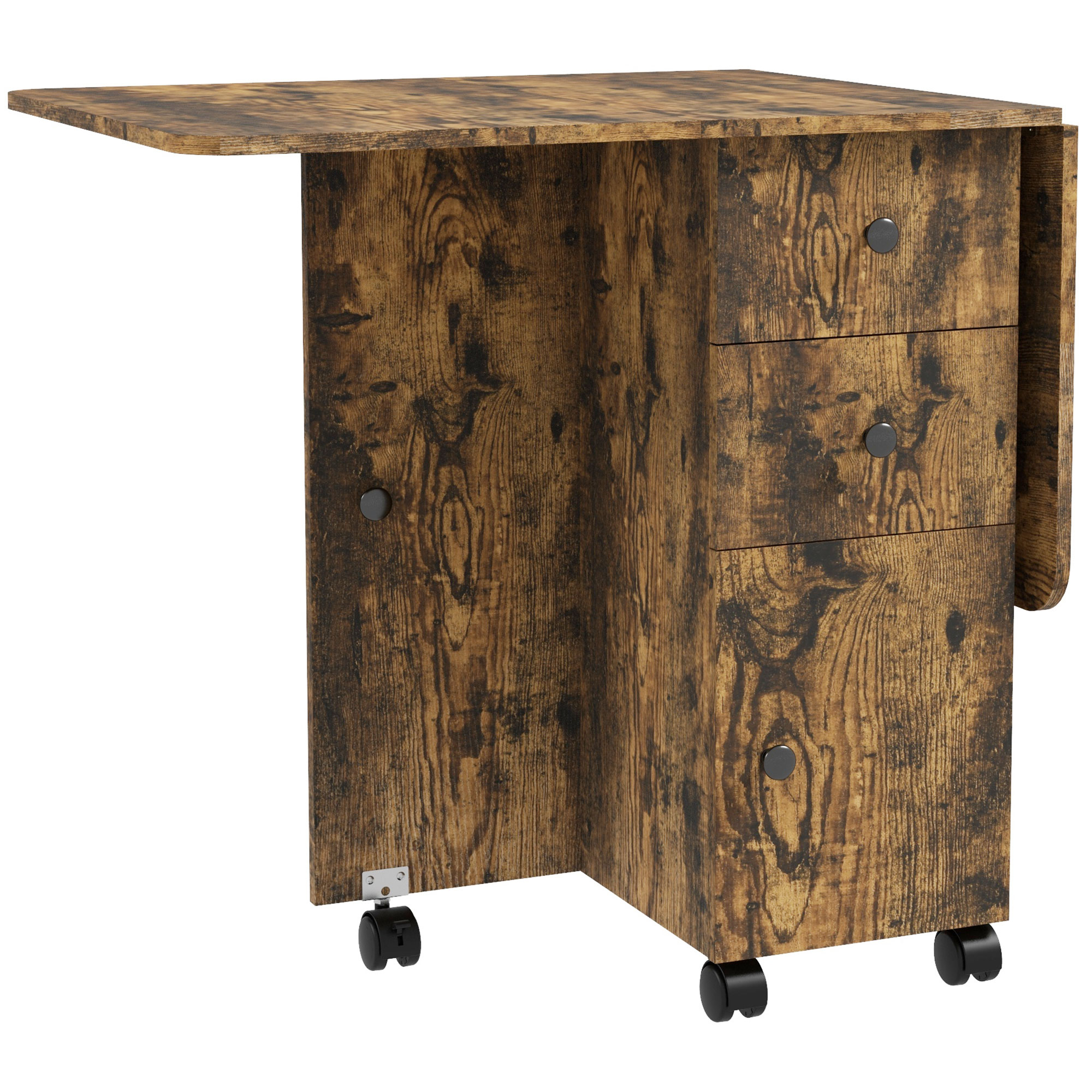 Storage Six Person Folding Dining Table — image 11