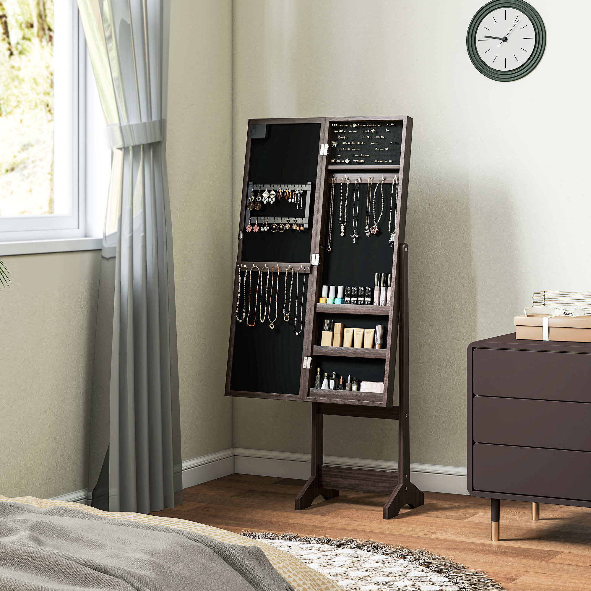 Independent Mirror Jewelry Storage Cabinet — image 4