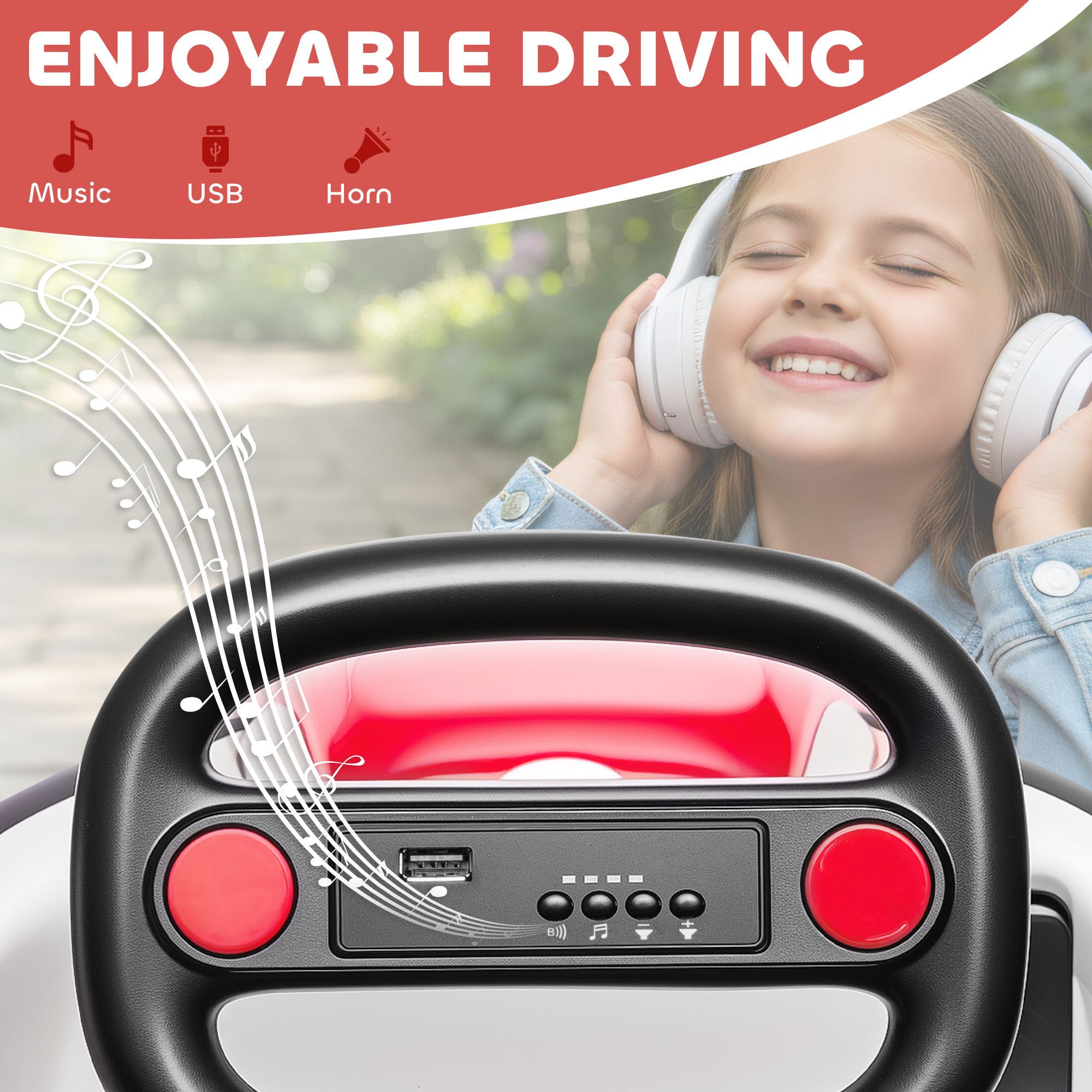 Children's Bumper Car, Can Rotate 360 Degrees, 6V Electric, With Music — image 5