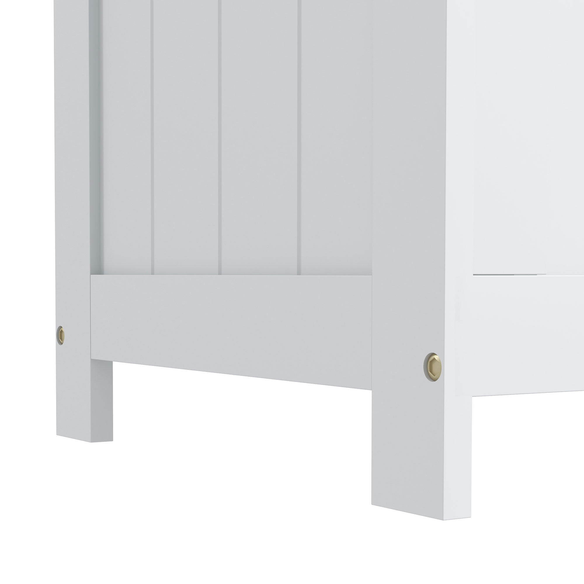 Storage Box, Modern Style, With 2 Safety Hinges And Hollow Handles, Wooden Toy — image 3