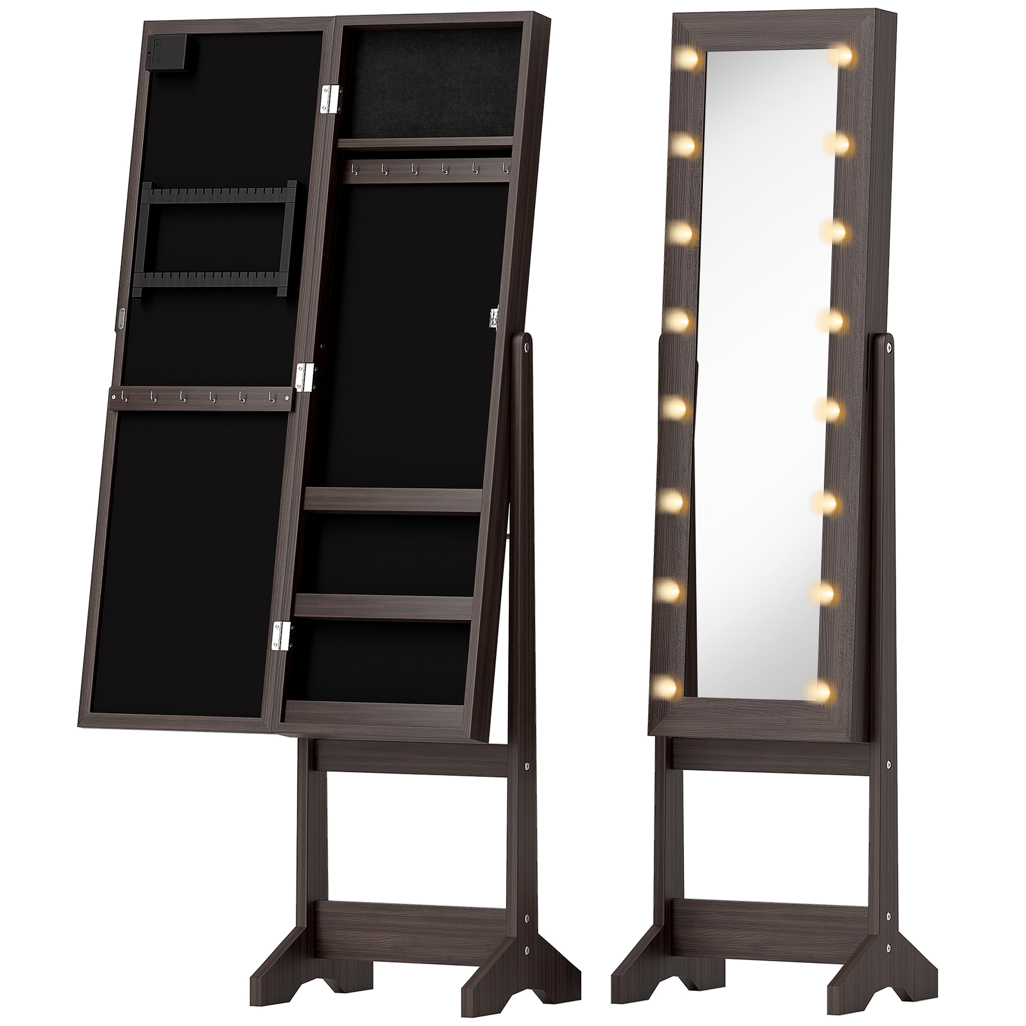 Independent Mirror Jewelry Storage Cabinet — image 3