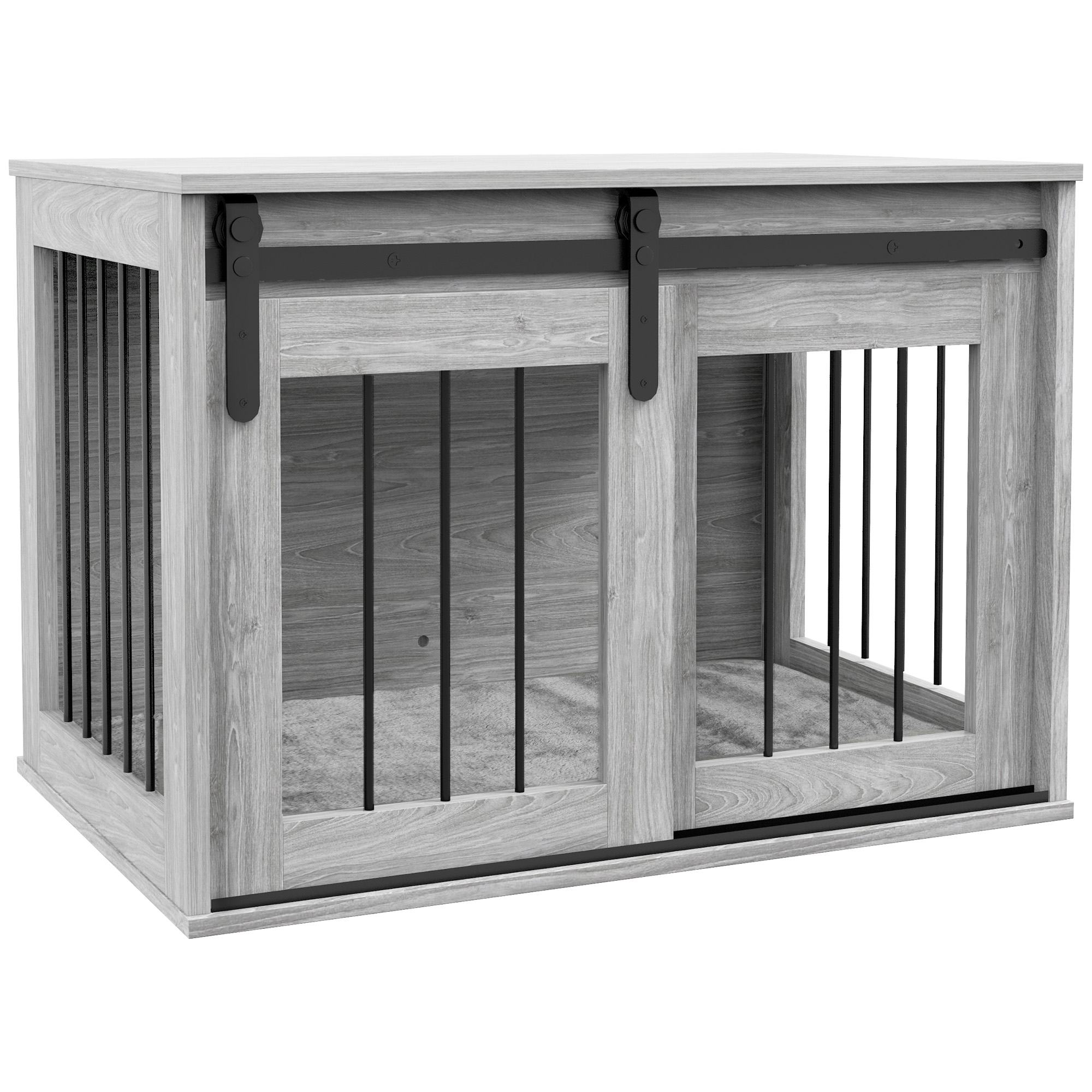 Large Dog Cage Furniture With Detachable Cushions Measuring 98cm detail photo 23