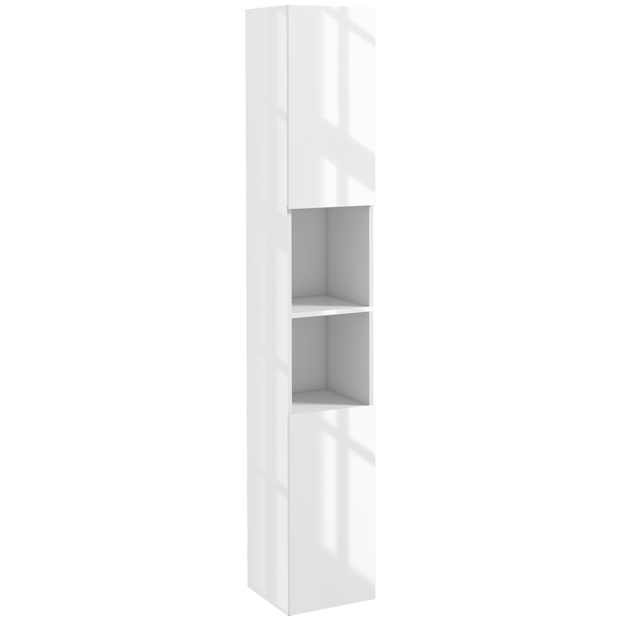 Independent Bathroom Cabinet, High Gloss Storage With Door And Adjustable — image 8