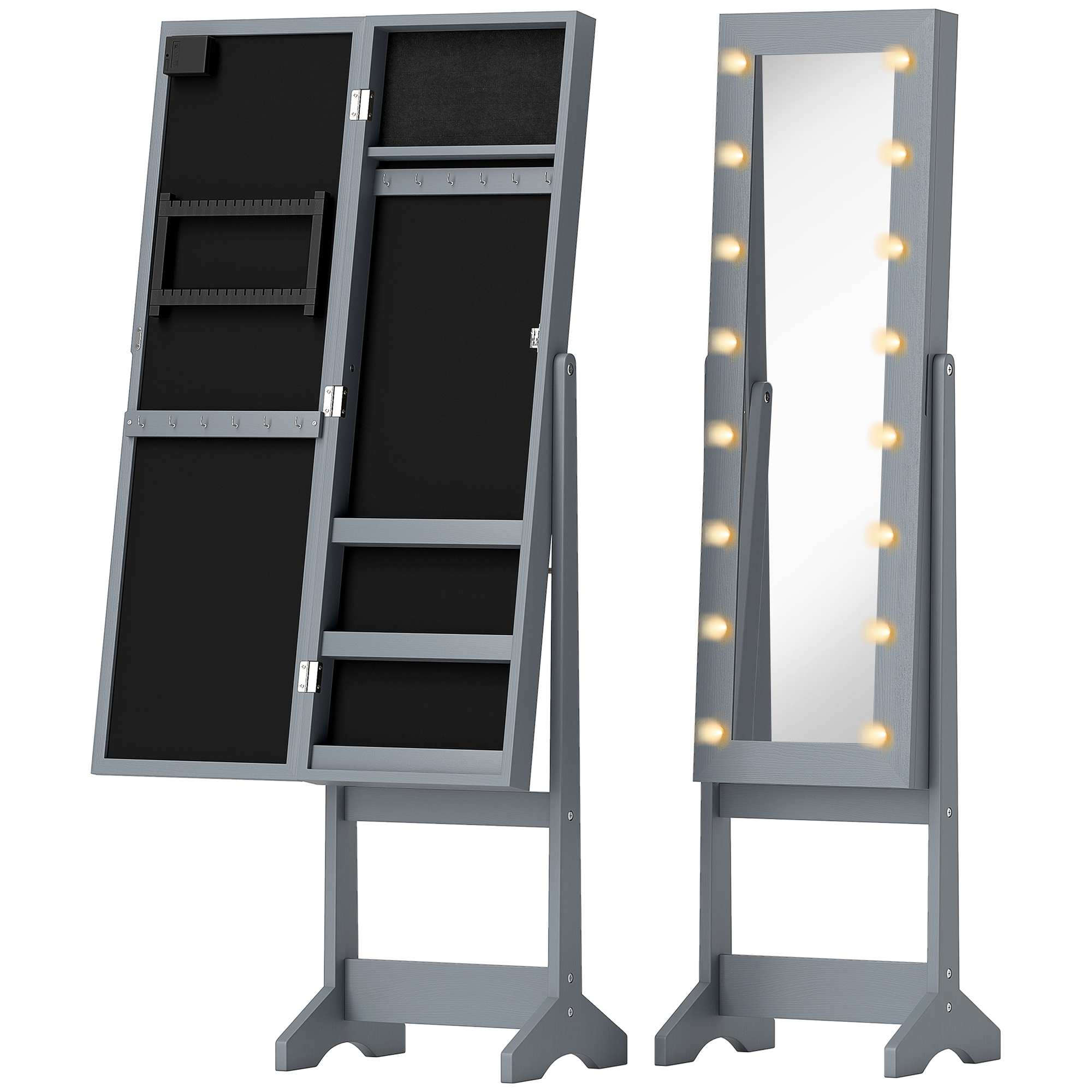 Independent Mirror Jewelry Storage Cabinet — image 11